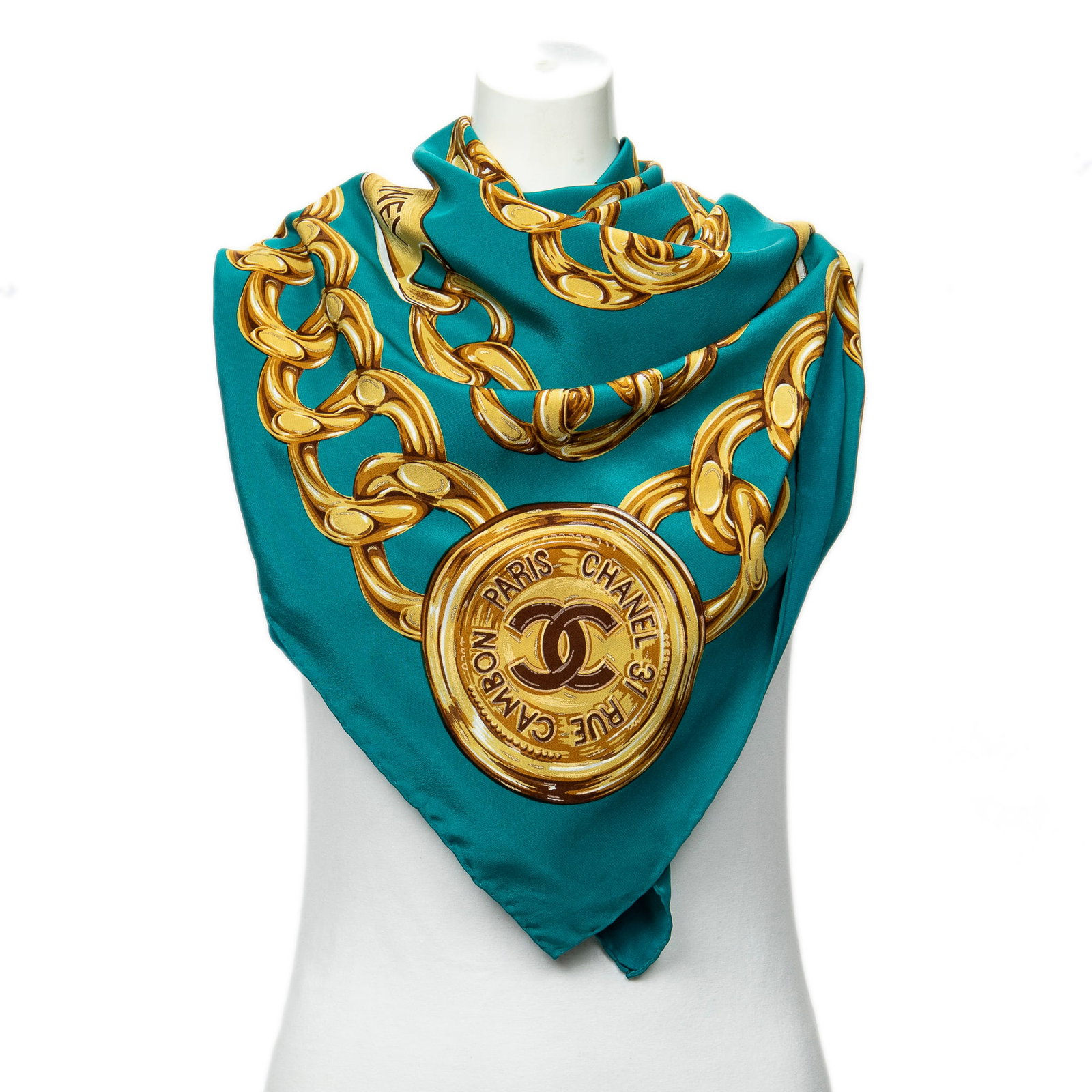 Chanel Shawl- CC Chain Motif (1 of 5)