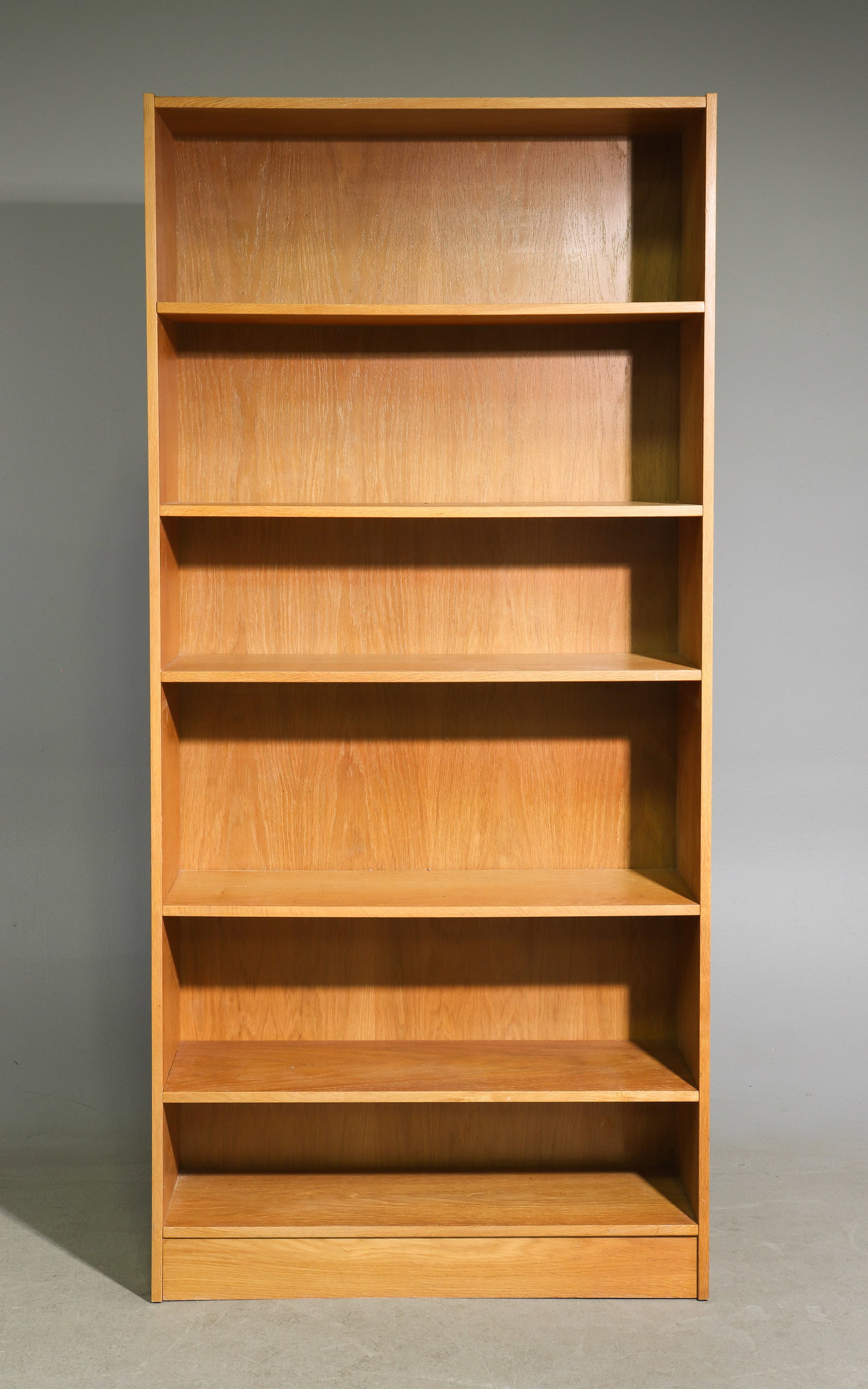 Danish Modern Tall Bookshelf: Danish Mid Century Modern Tall Bookshelf - 75 in tall x 35 x 11.5