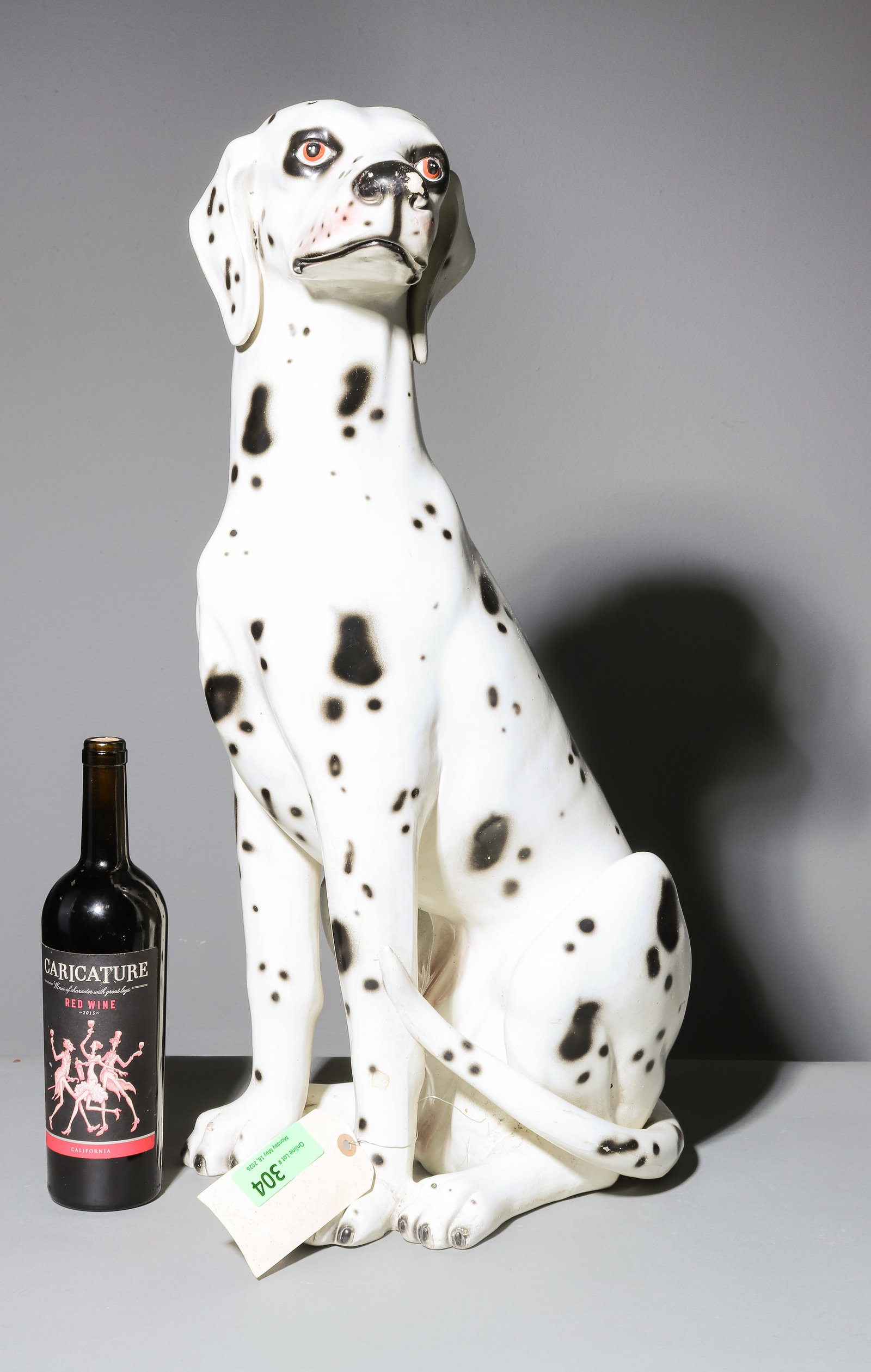 Dalmatian Dog Statue / Figure: Dalmatian Dog Statue / Figure - 27.5 in tall x 13 x 11.5