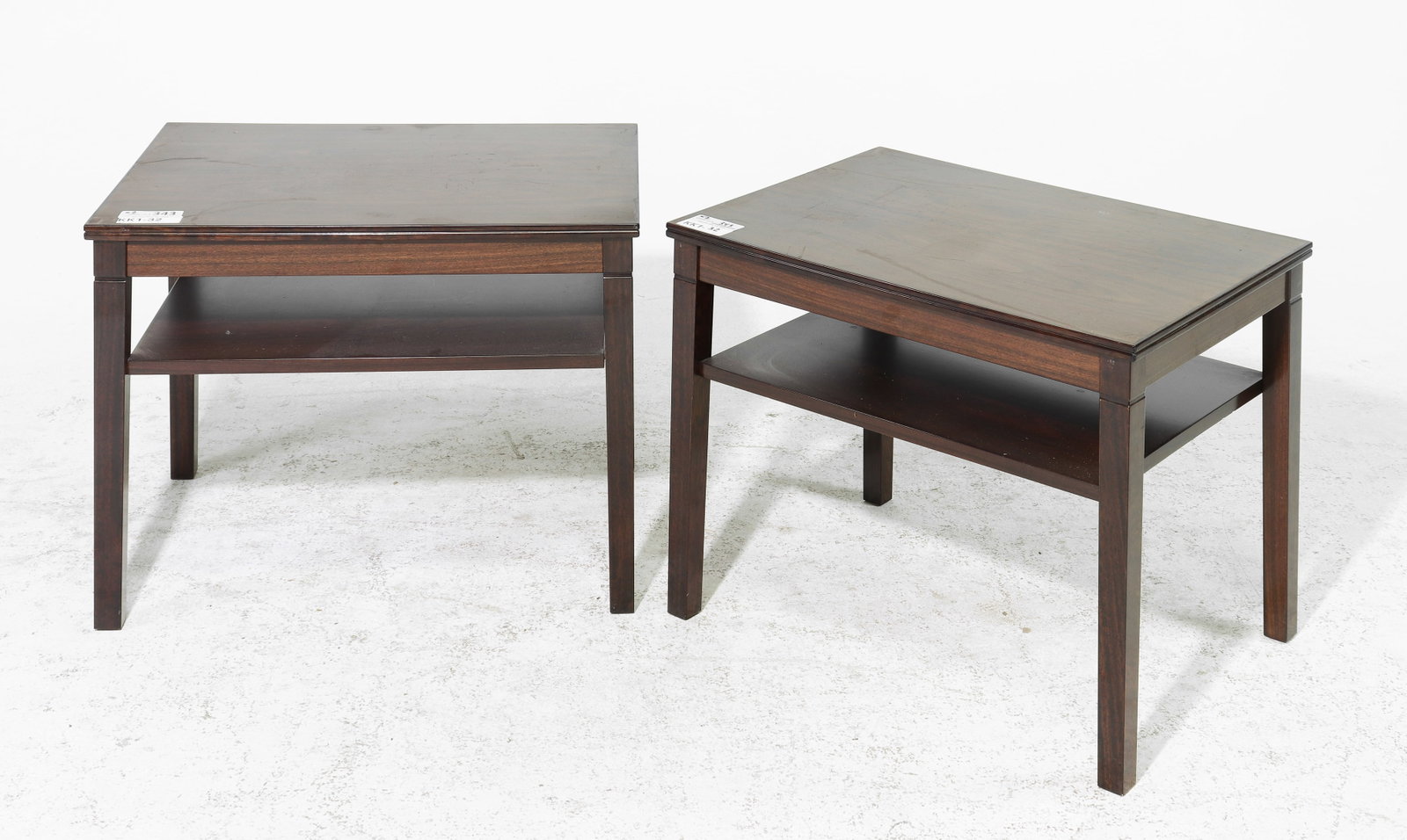 Danish Modern Pair of Occasional / Side Tables (1 of 3)