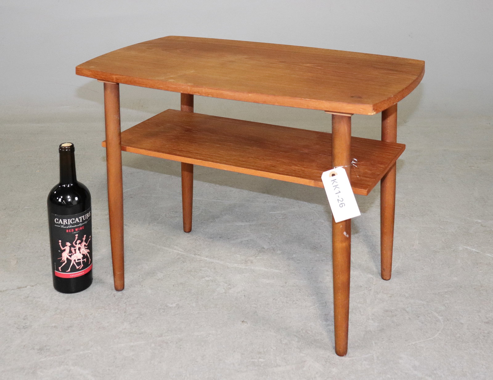 Small Danish Modern 2 Tier Coffee Table (1 of 4)