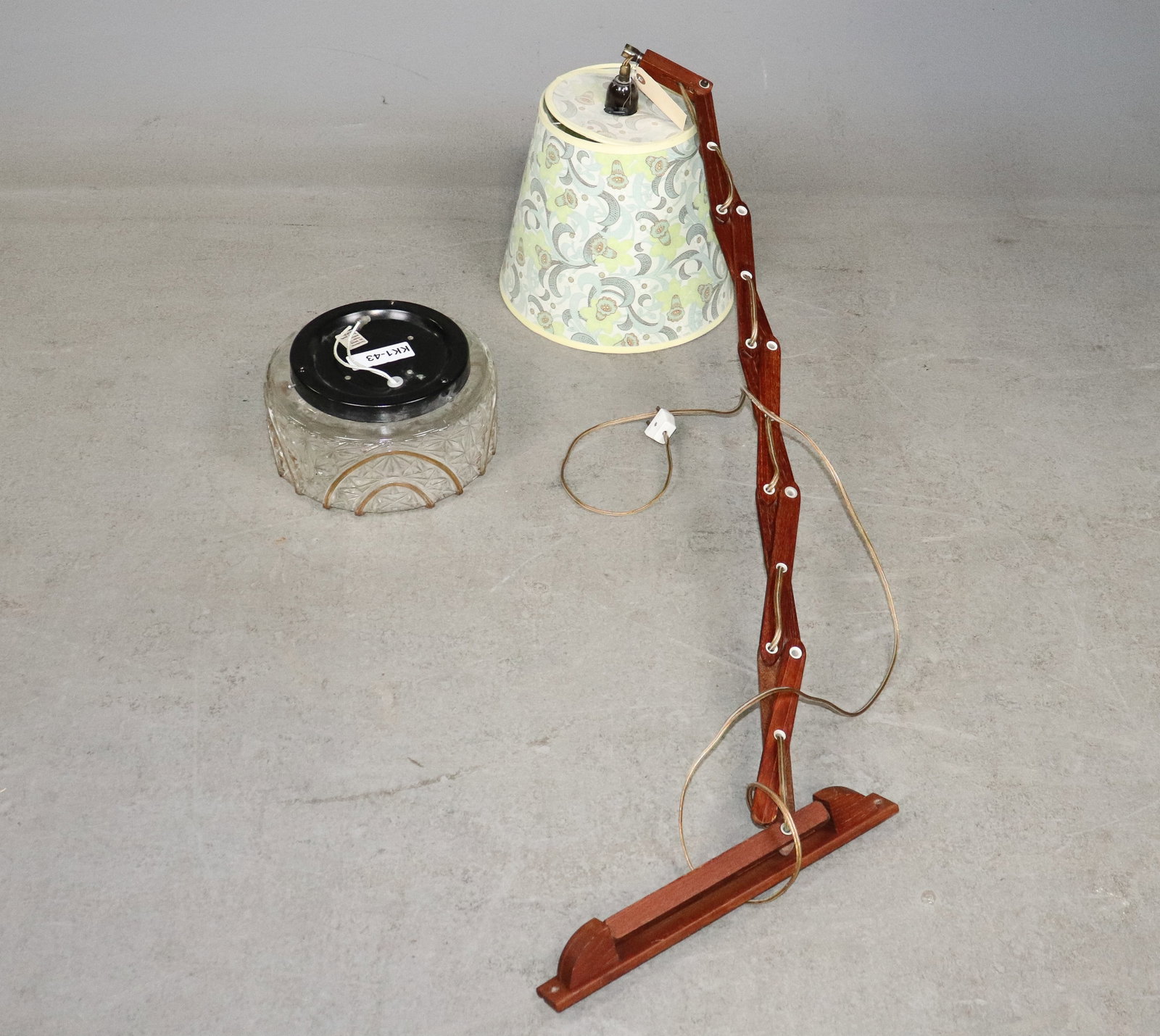 Danish Wall Mounted Reading Light & Ceiling Lamp: Danish Wall Mounted Reading Light & Ceiling Lamp - 56 in tall x 10 in diameter, 5.25 10.75 in diameter