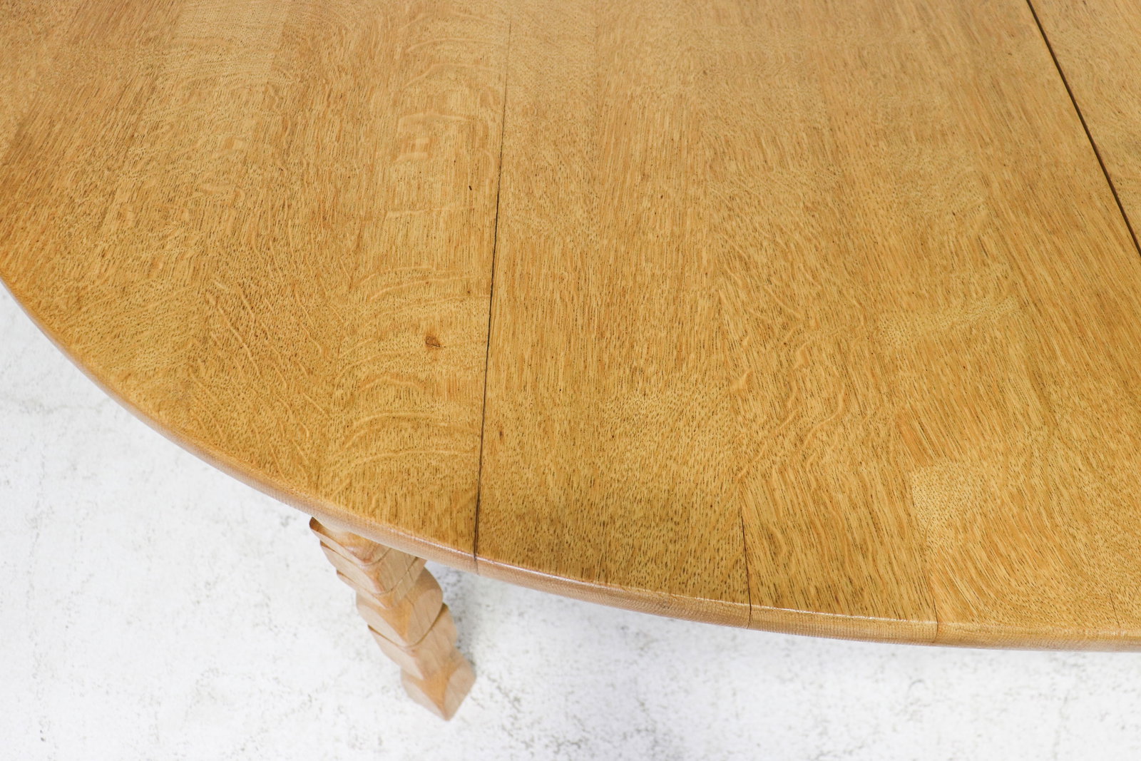 Danish Oak Oval Dining Table - 3