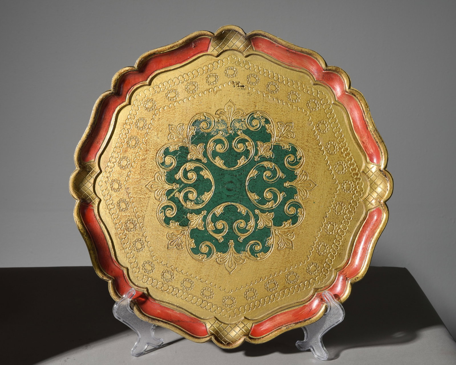 Three Assorted Florentine Style Trays - 4