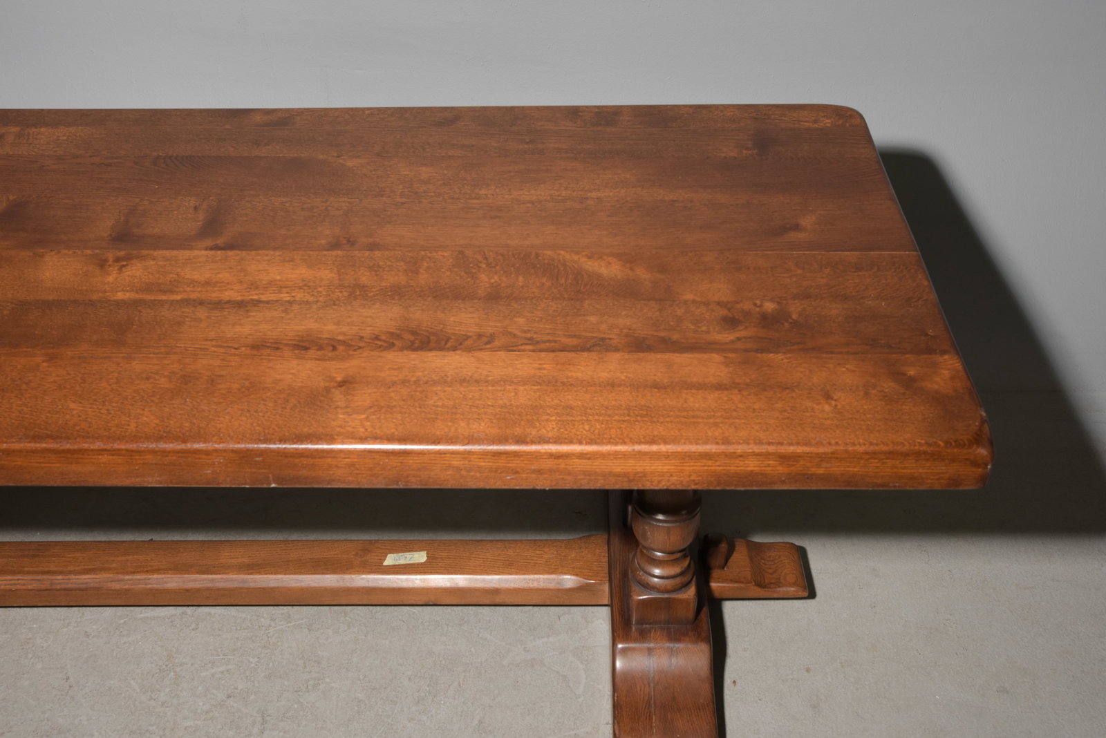French Solid Oak Monastery Table - 3