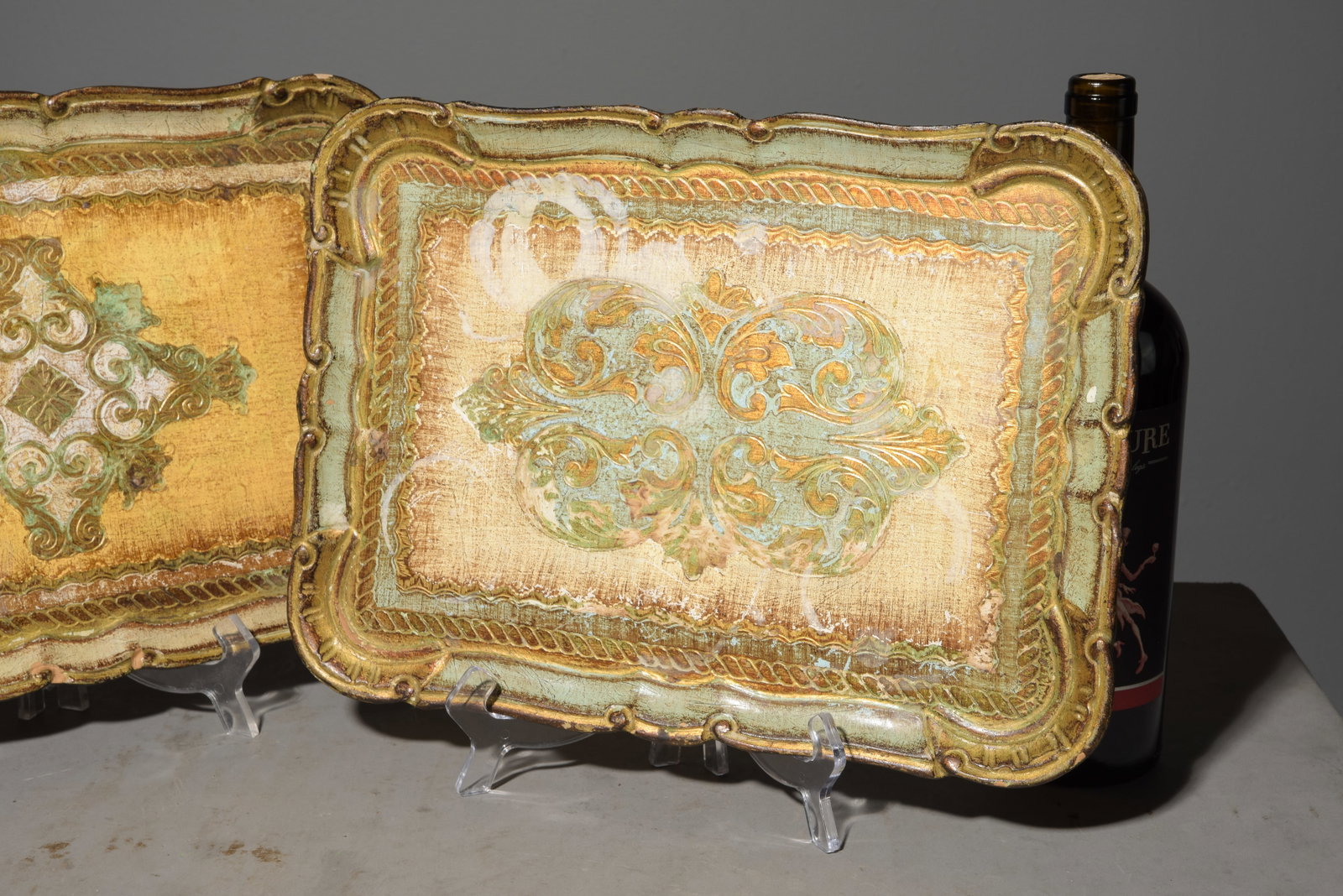 Three Assorted Florentine Trays - 3