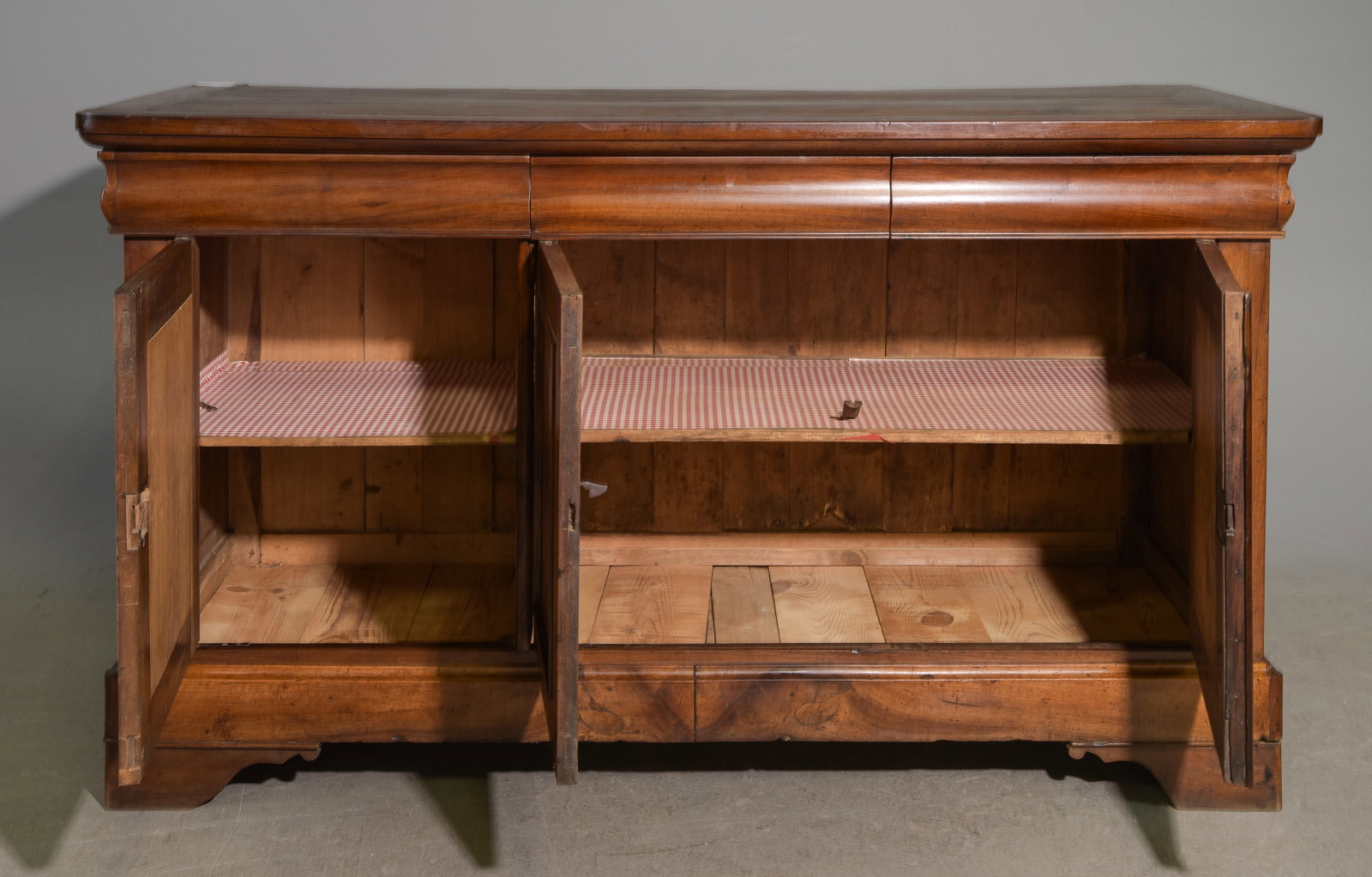 Louis Philippe Style Walnut Sideboard - 2