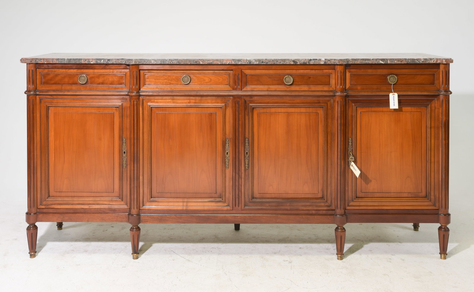 Louis XVI Style Marble Top Sideboard (1 of 7)