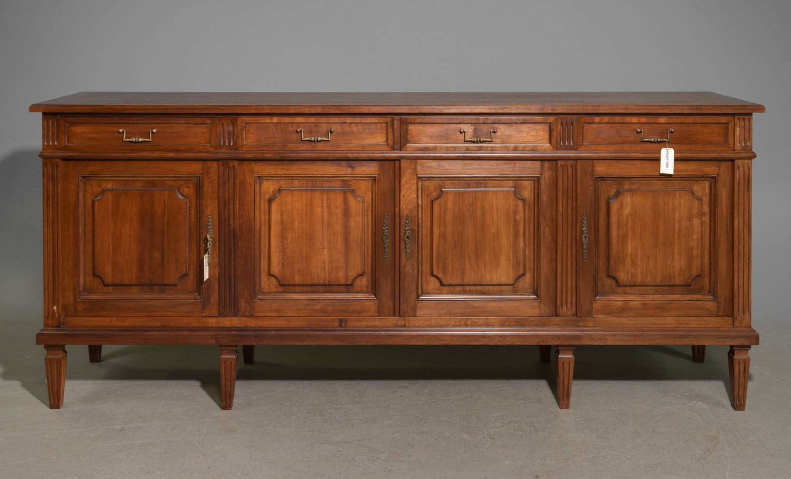 Louis XVI Style Cherry Sideboard / Enfilade (1 of 5)