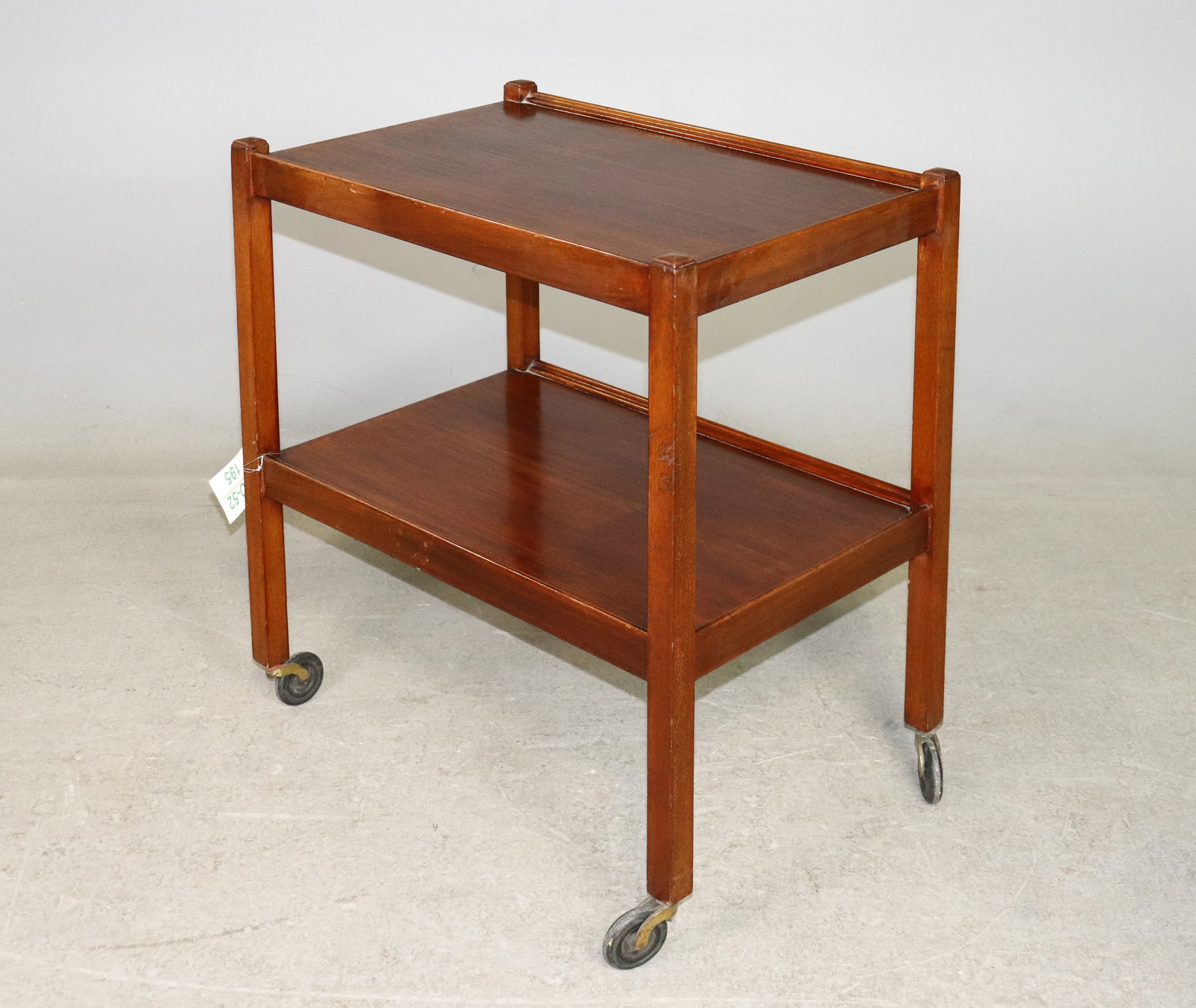 British Teak 2 Tier Trolley / Bar Cart (1 of 3)