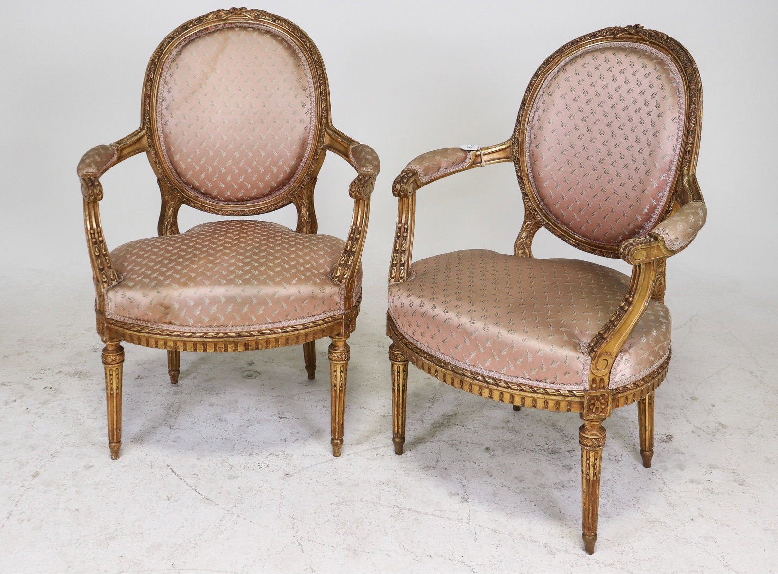 Pair Of Louis XIV Style Swedish Arm Chairs (1 of 6)