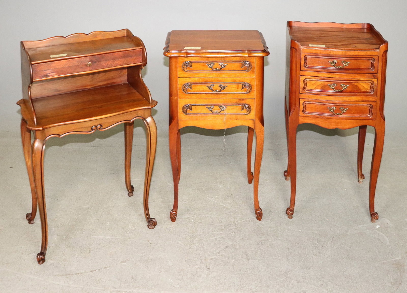 3 Assorted Louis XV Style pot Cupboards / Nightstands (1 of 4)