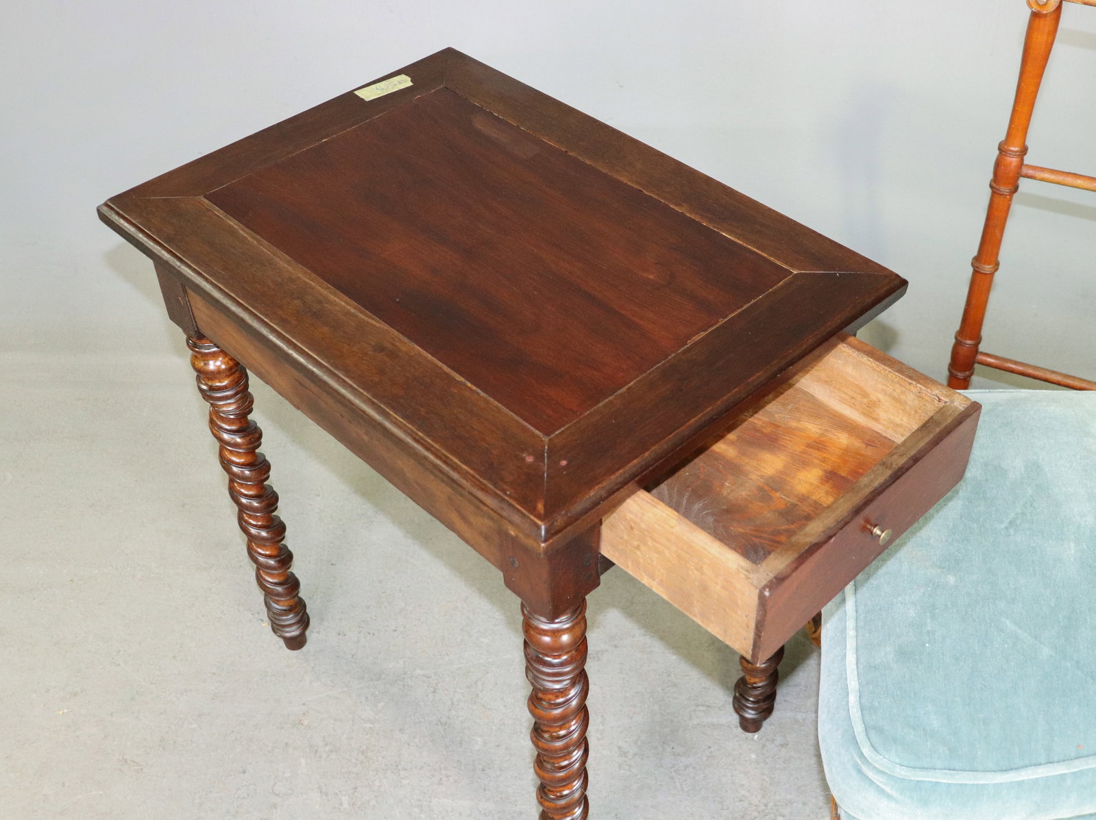 3pcs Assorted Side Table, Foot Stool & Towel Rack - 3