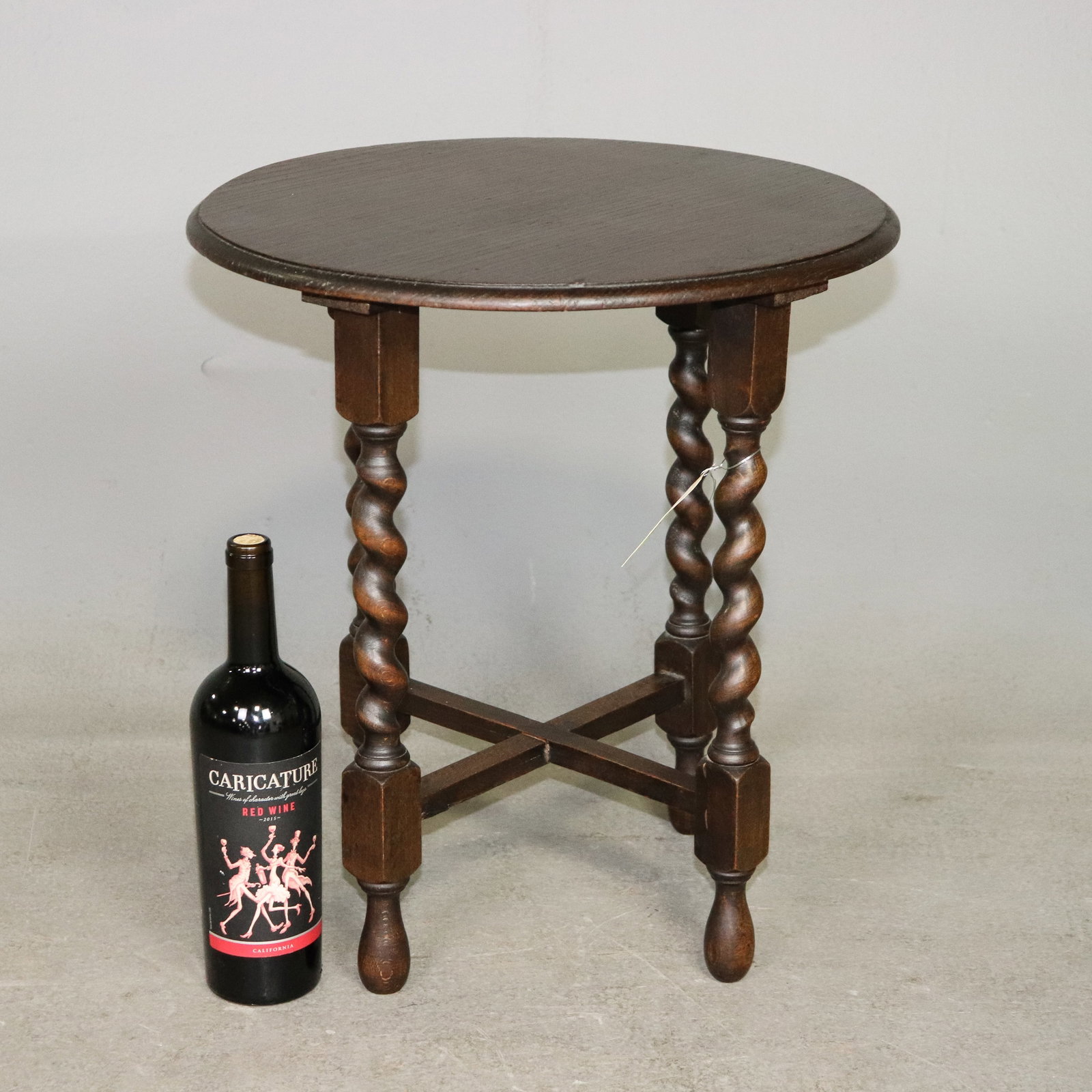 French Twist Round Occasional Table (1 of 2)
