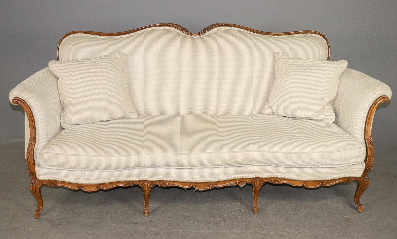 Louis XV Style Carved Sofa / Settee (1 of 3)
