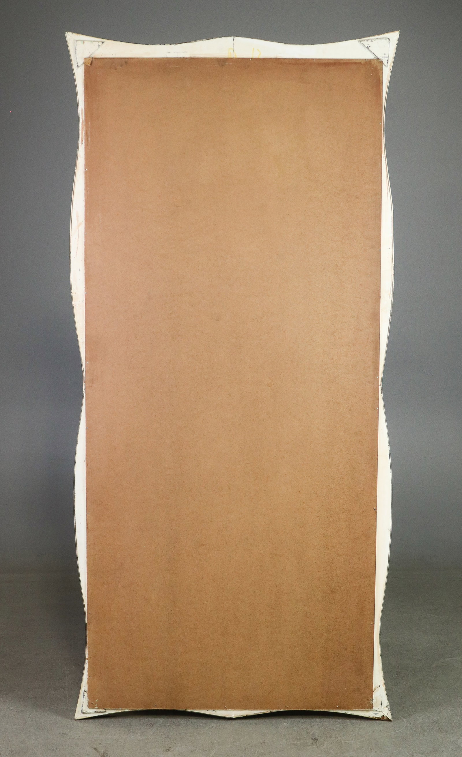Large Painted Framed Beveled Mirror #2 - 4