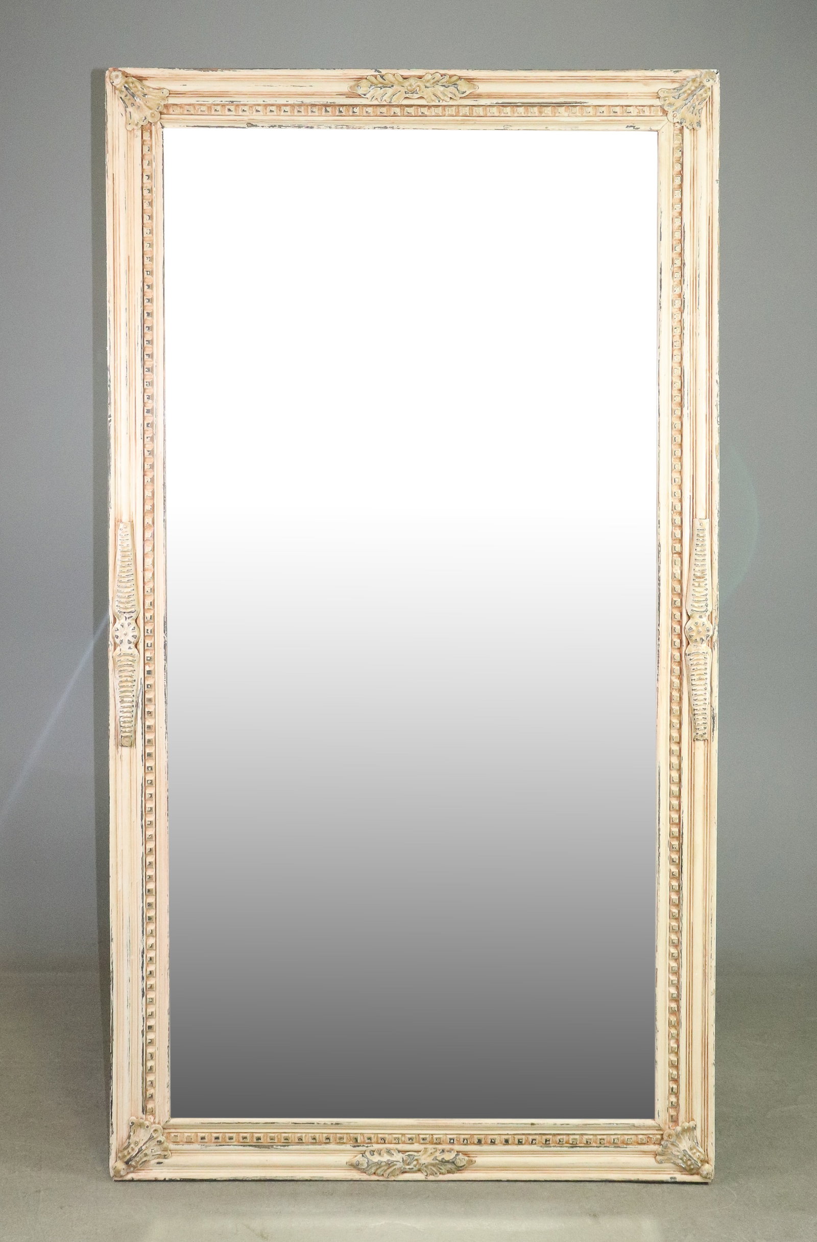 Large Painted Framed Beveled Mirror #4 (1 of 4)