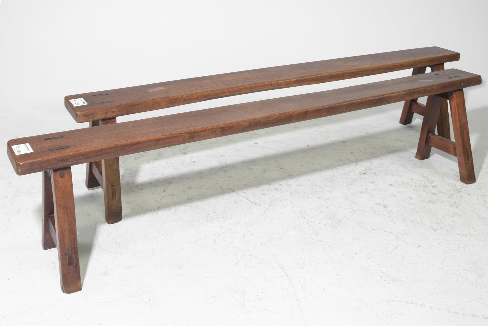 French Pair of Farmhouse Benches (1 of 3)
