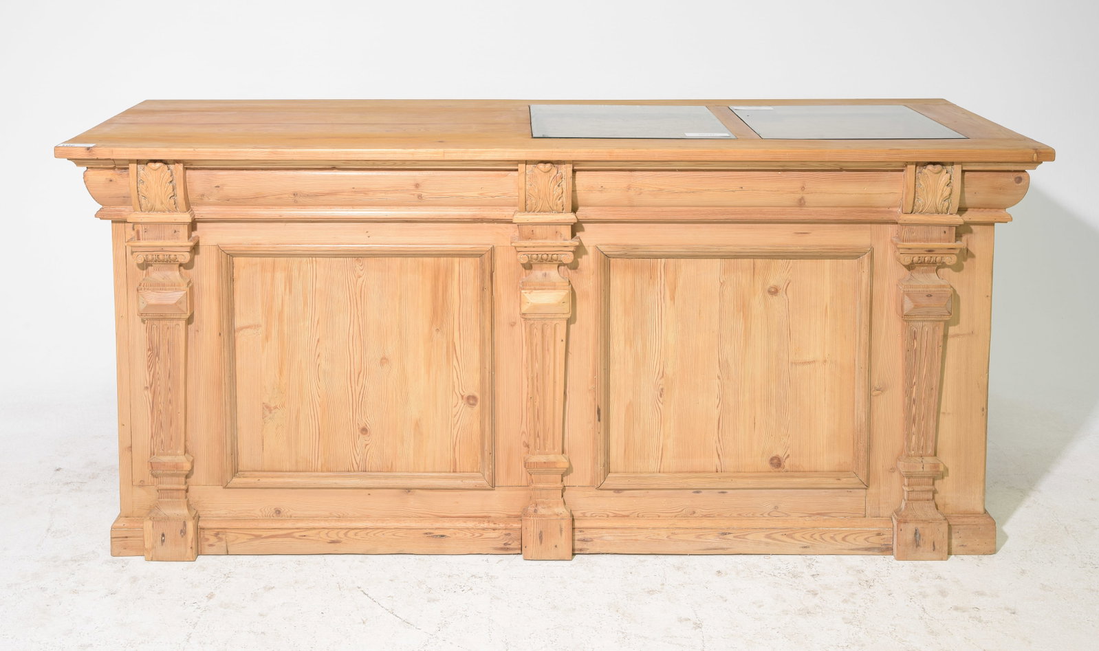 Danish Pine Low Store Counter / Sideboard (1 of 6)