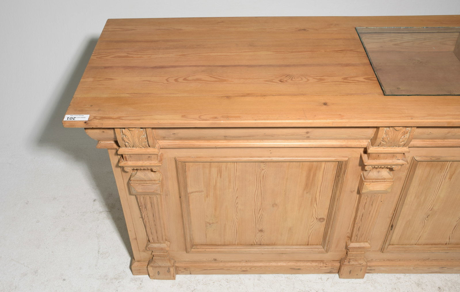 Danish Pine Low Store Counter / Sideboard - 2