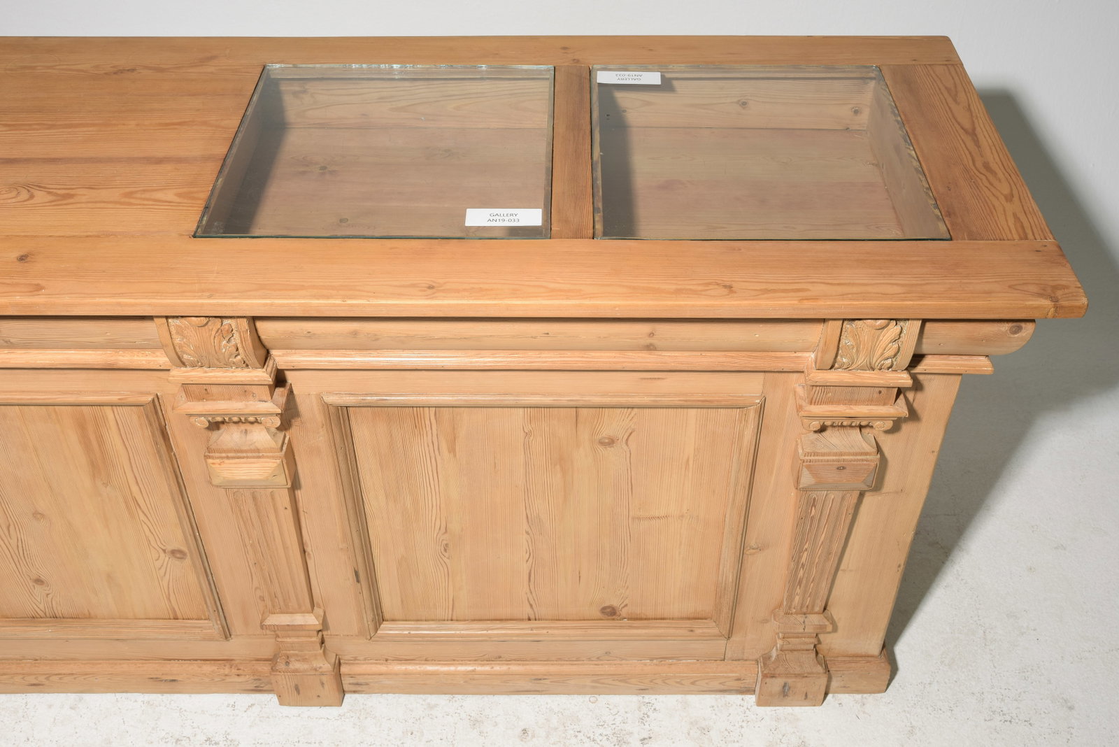 Danish Pine Low Store Counter / Sideboard - 3