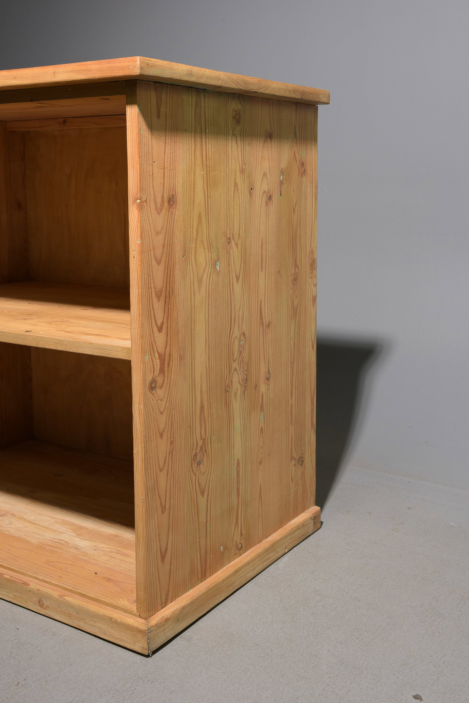 Danish Pine Low Counter / Large Cubby Sideboard - 4