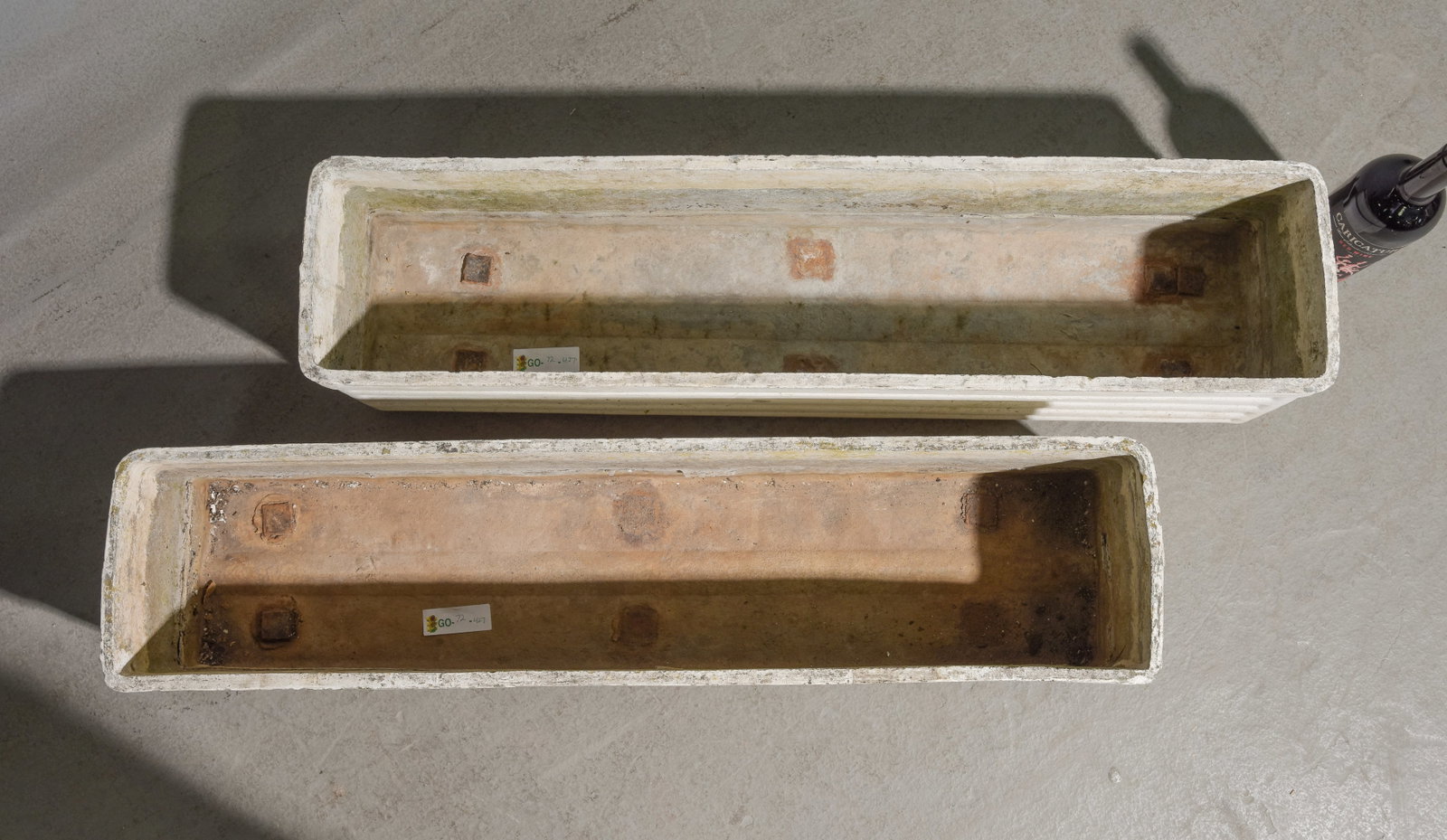 Willy Guhl (1915-2004) - 2 Rectangular Planters #1 - 2