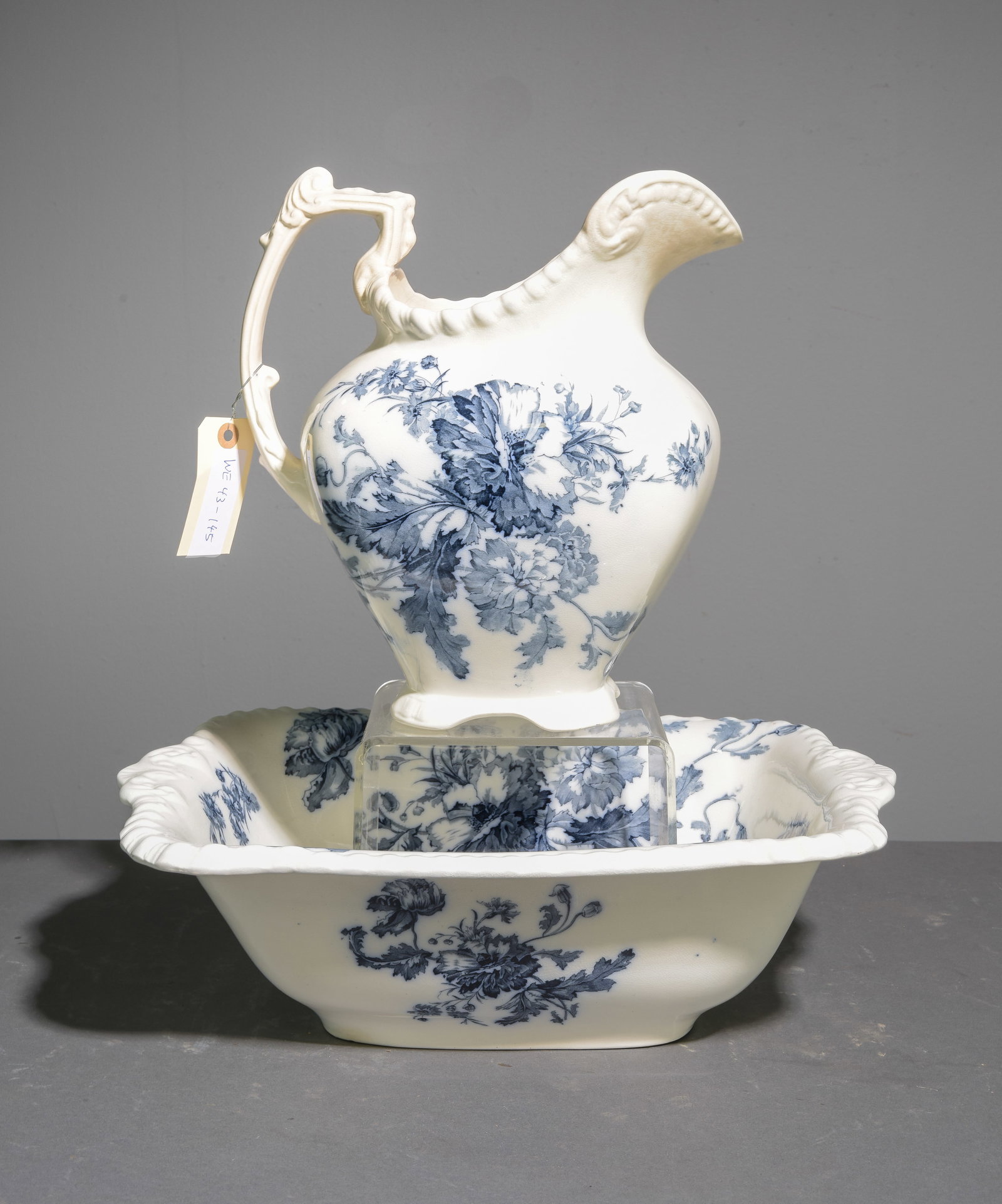 English Middleport Pottery Wash Bowl & Pitcher (1 of 6)
