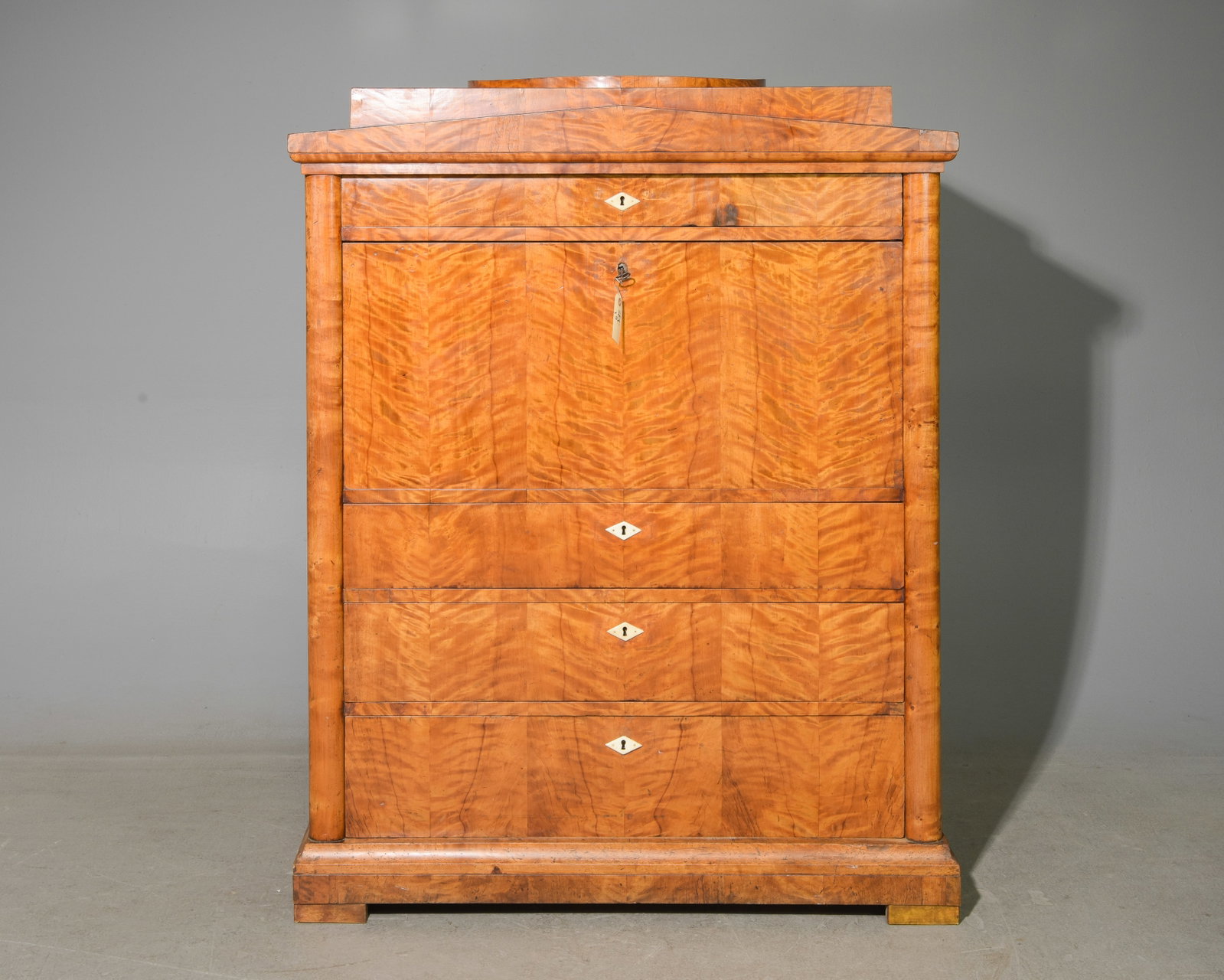 Swedish Walnut Secretaire Abattant (1 of 8)