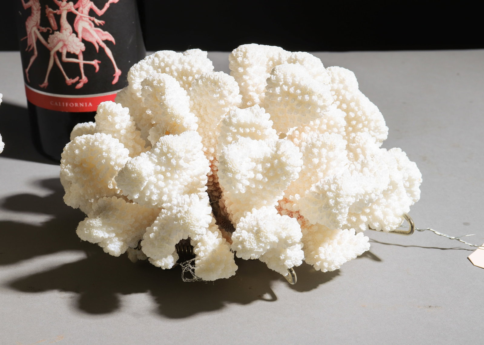 2pcs White Cauliflower Coral Clusters - 2
