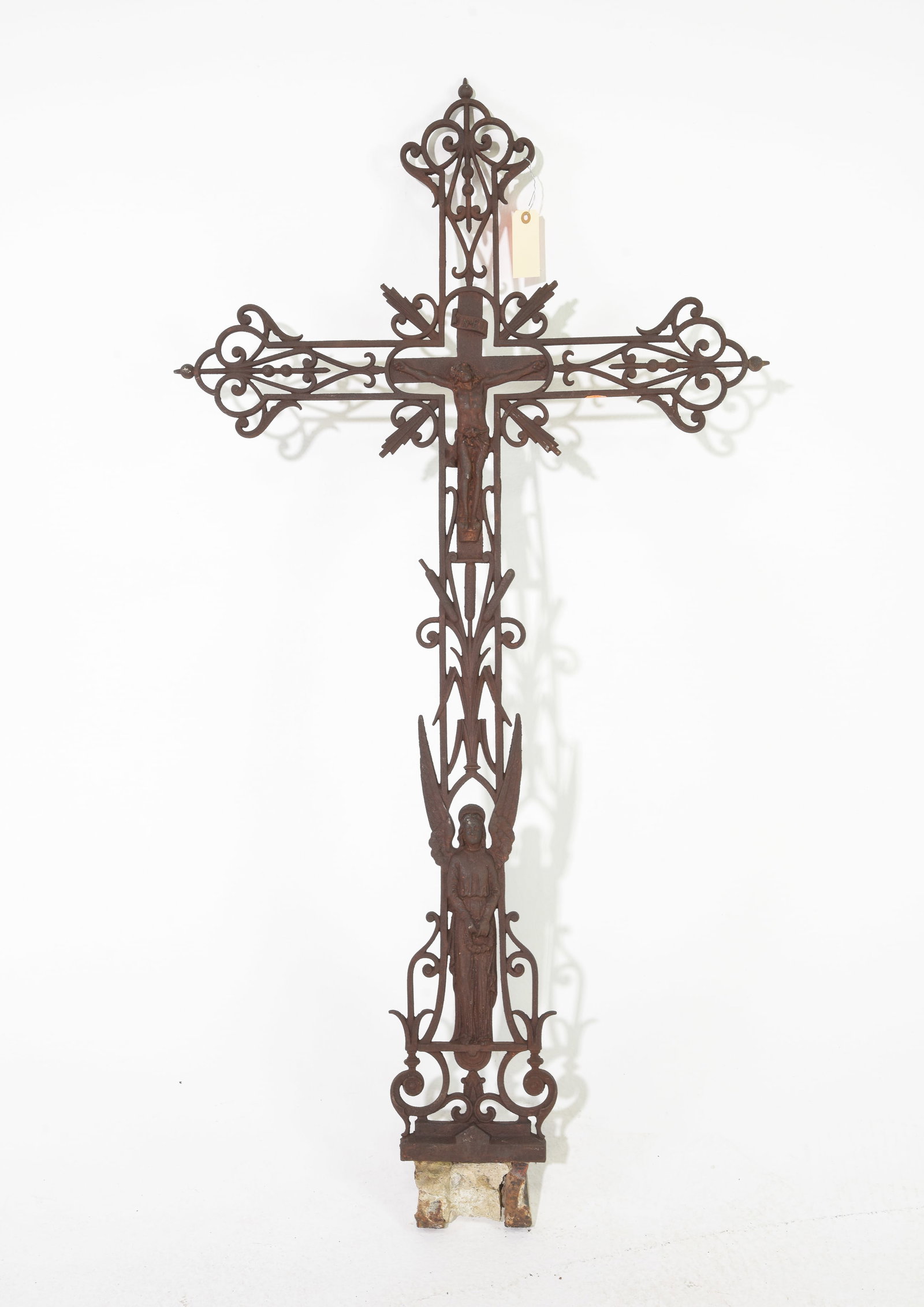 French Religious Iron Crucifix #2 (1 of 3)