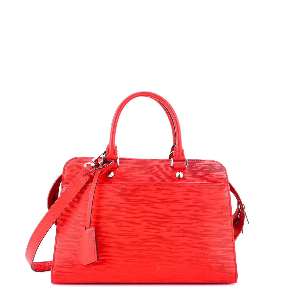 Louis Vuitton Vaneau MM in Red Epi (1 of 8)