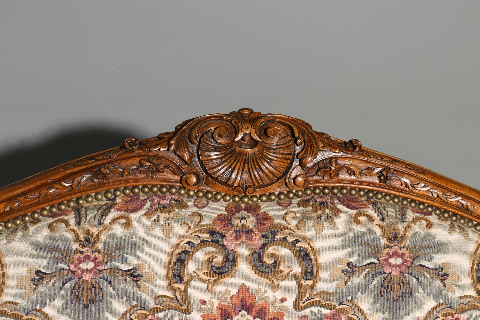 Louis XV Style Needlepoint Walnut Settee - 2