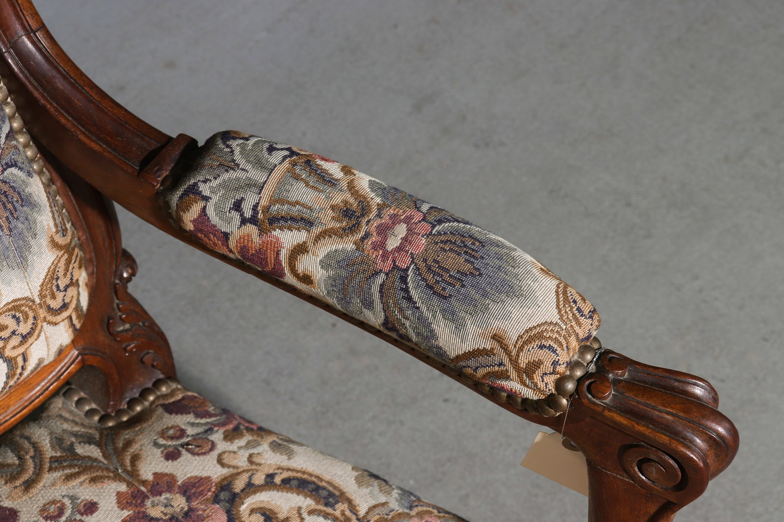 Louis XV Style Needlepoint Walnut Settee - 3