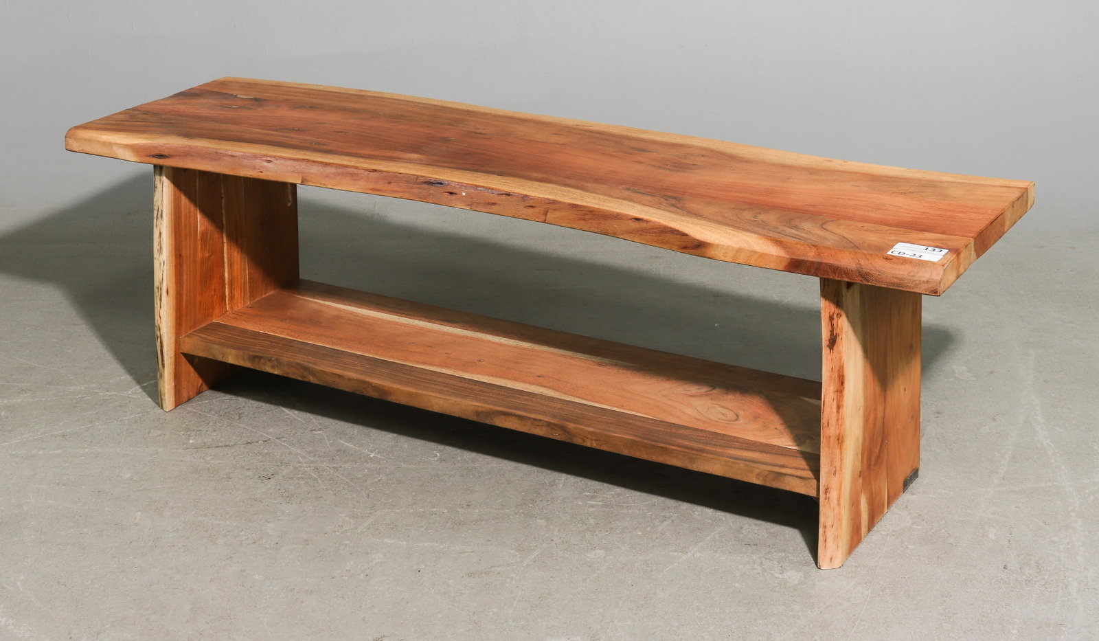 Farmhouse Style Live Edge Bench (1 of 3)