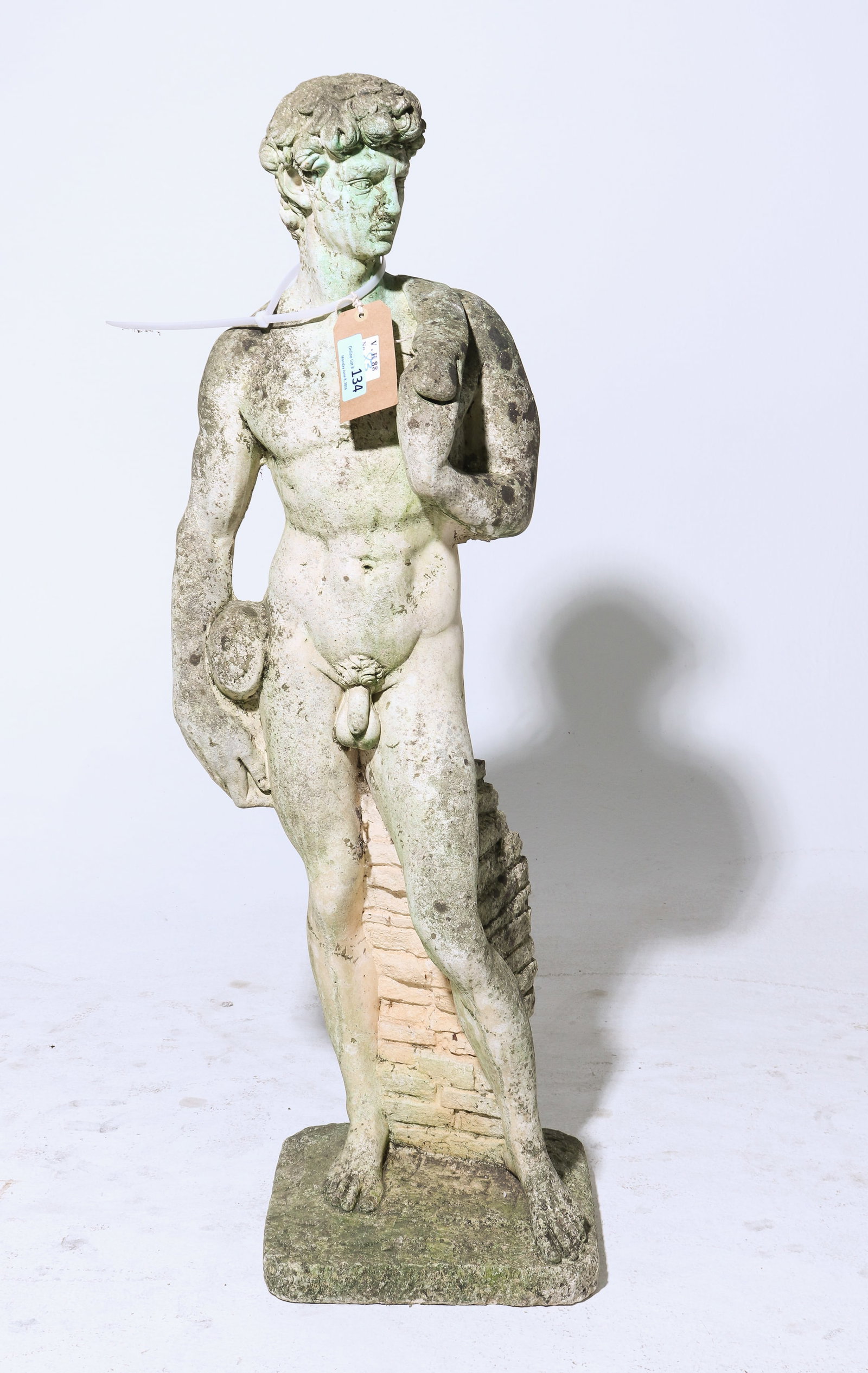 Cast Stone / Concrete Statue of David (1 of 5)