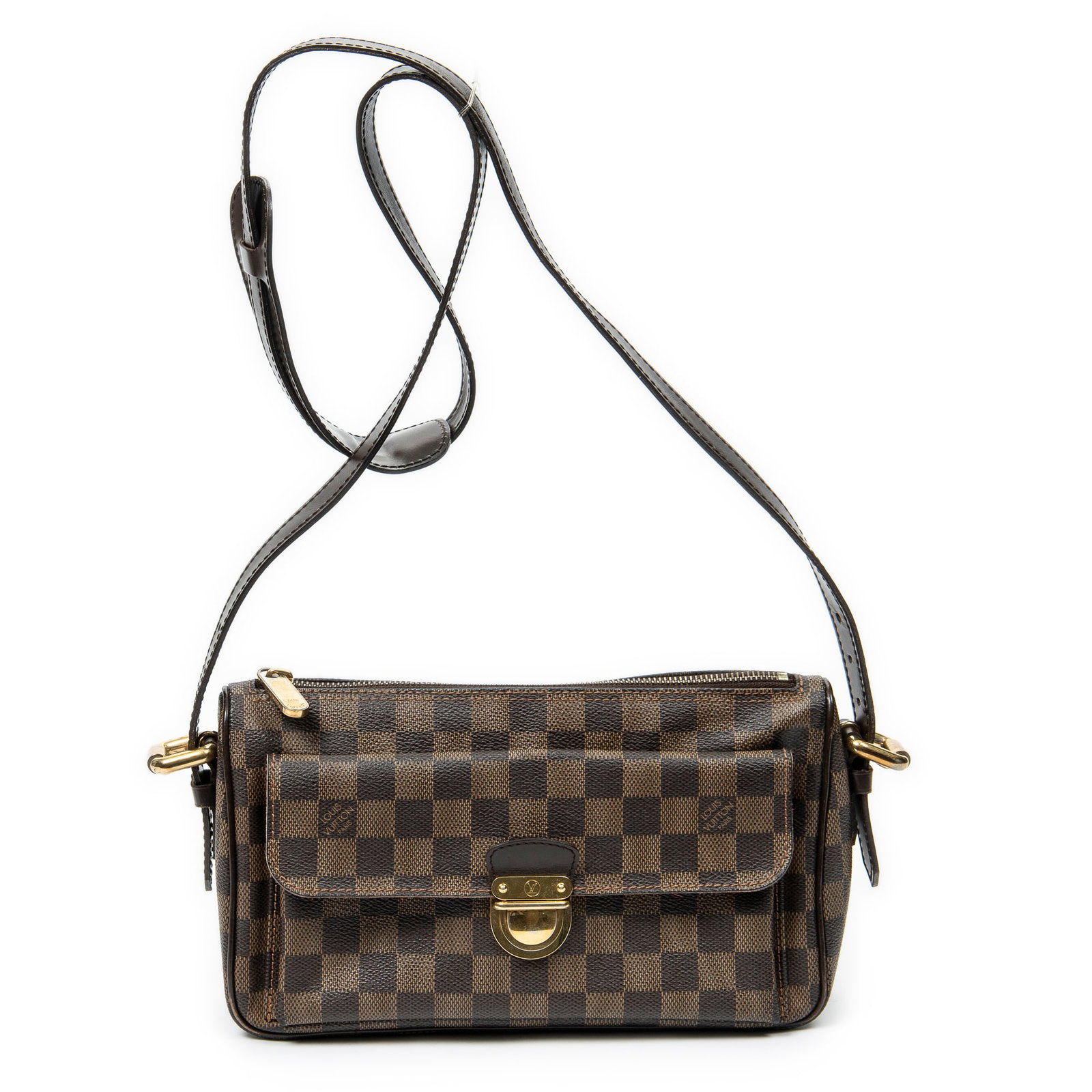 Louis Vuitton Ravello GM in Brown Damier Ebene (1 of 10)