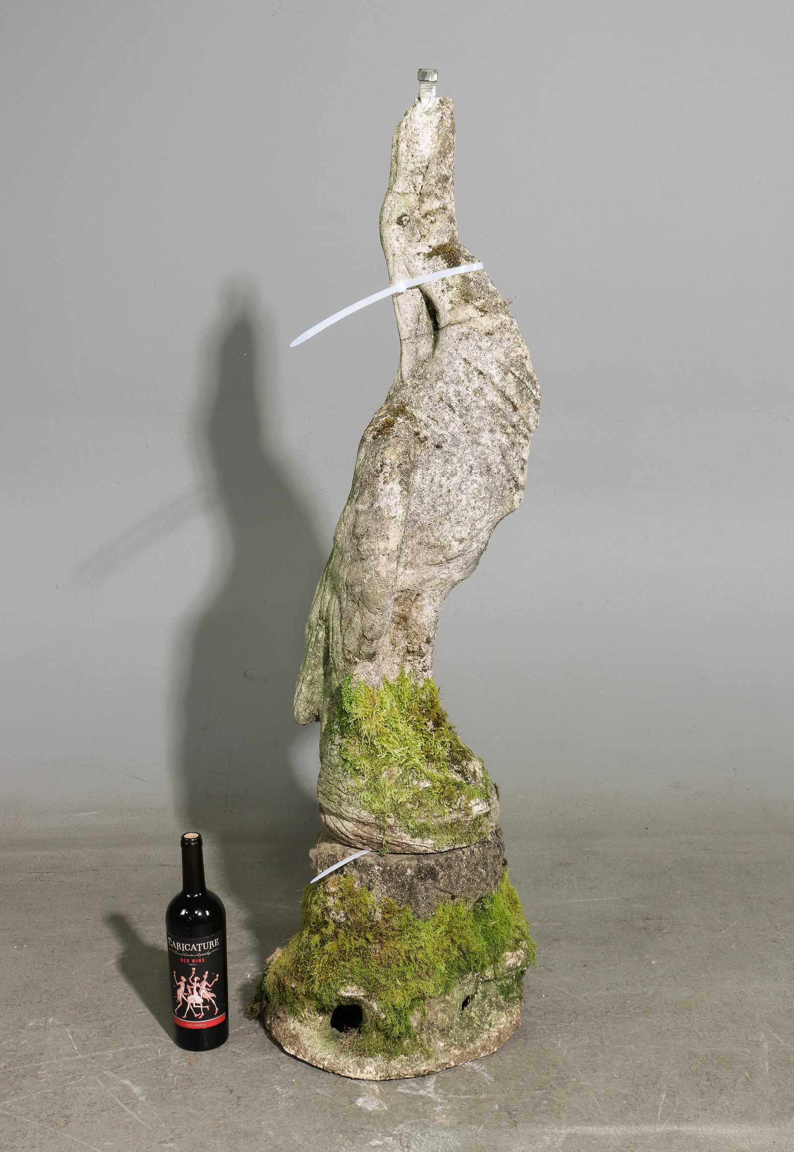 Cast Stone / Concrete Bird Garden Fountain (1 of 4)