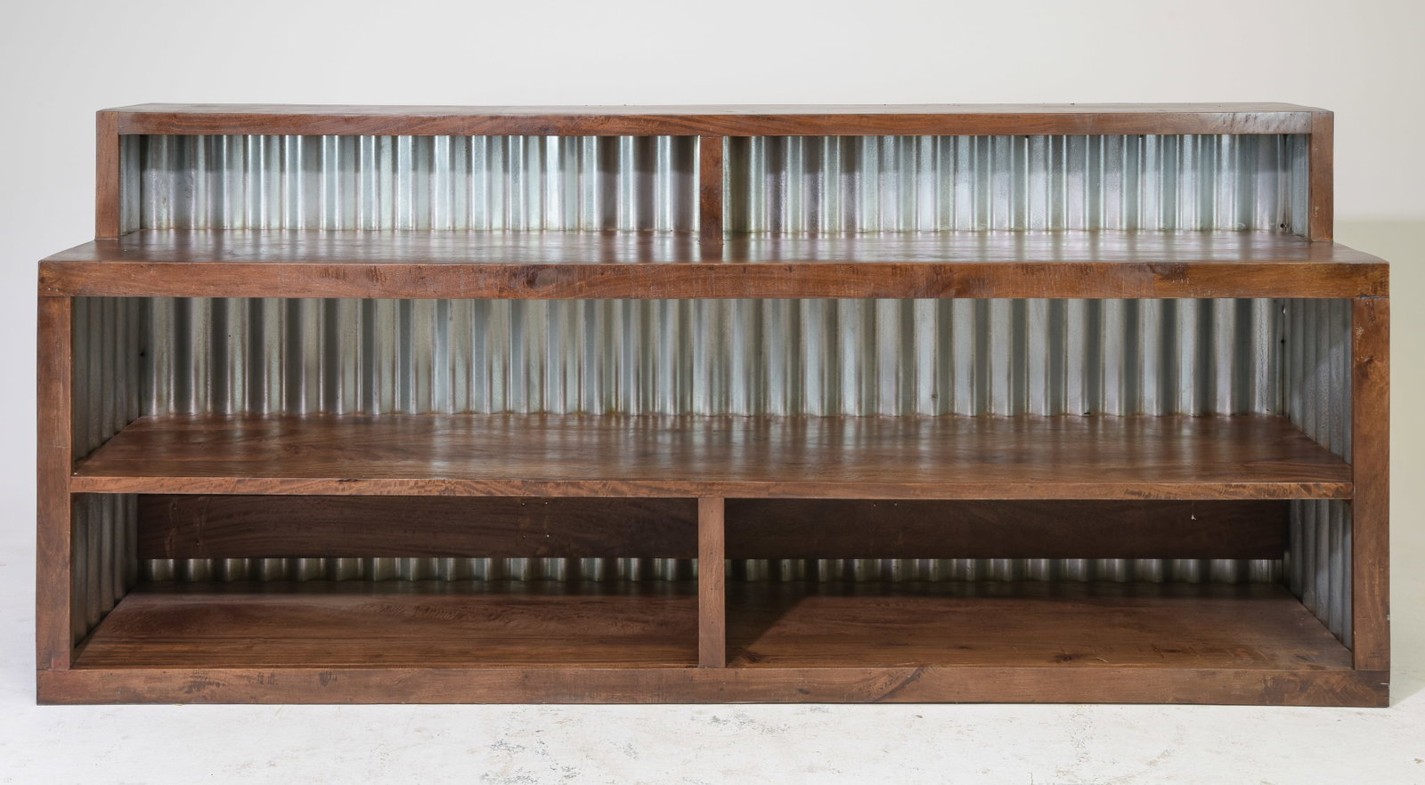 Large Rustic Metal Bar / Counter (1 of 6)