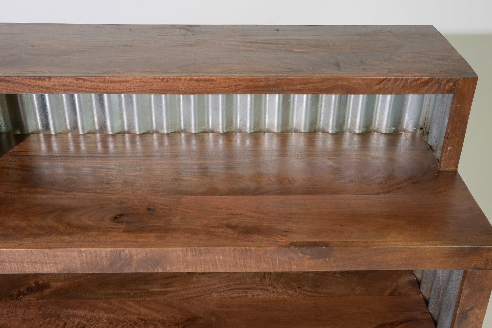 Large Rustic Metal Bar / Counter - 2