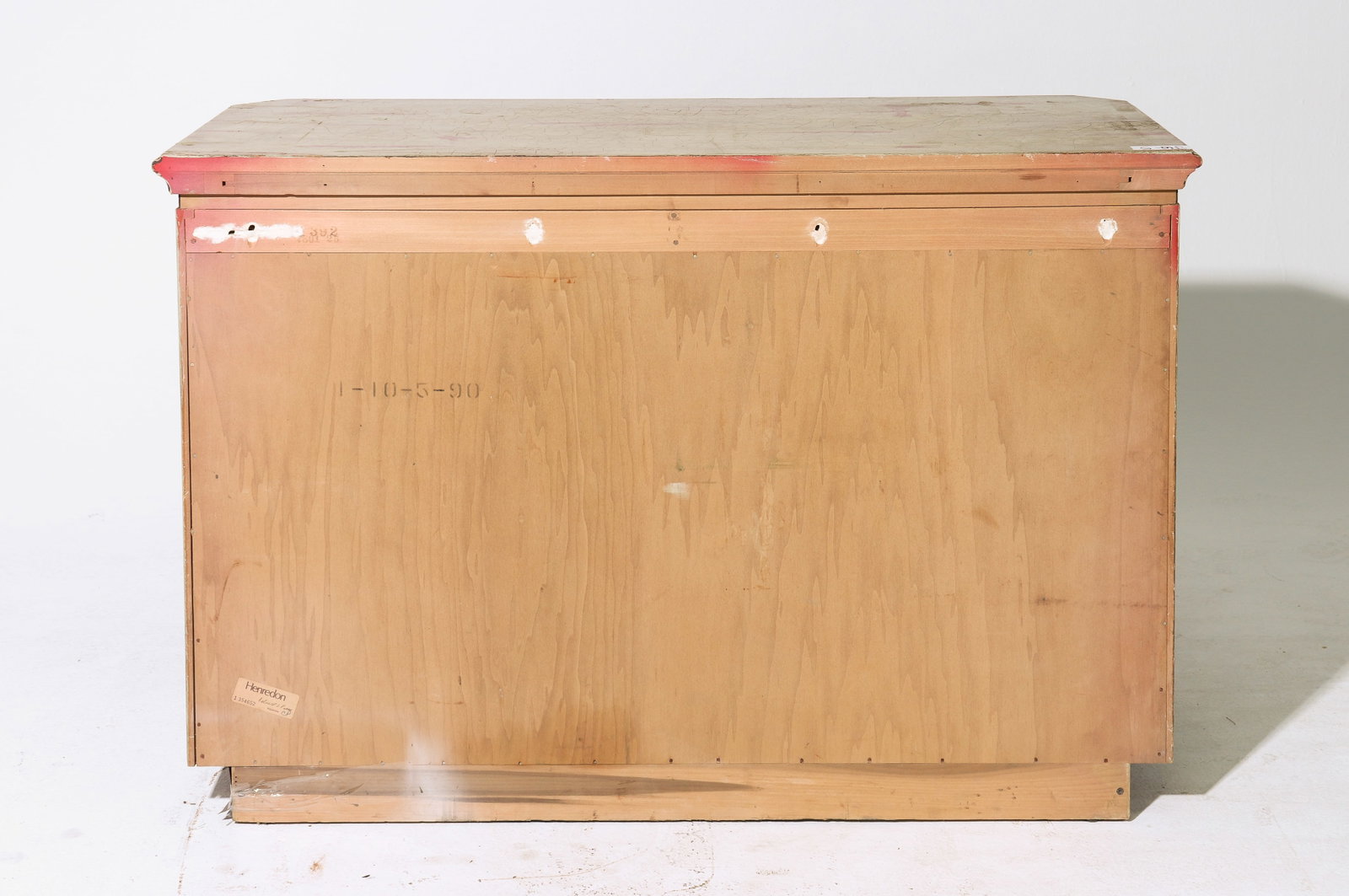 Painted Two Door Hall Cabinet - 6