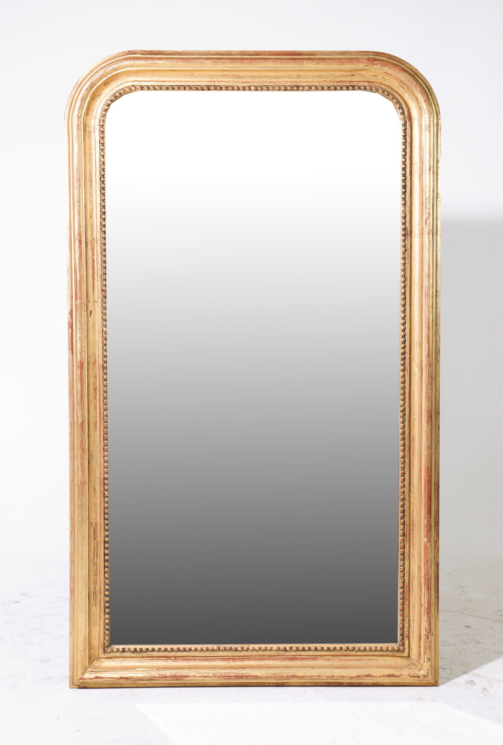 Louis Philippe Style Large Gold Framed Mirror #1 (1 of 4)