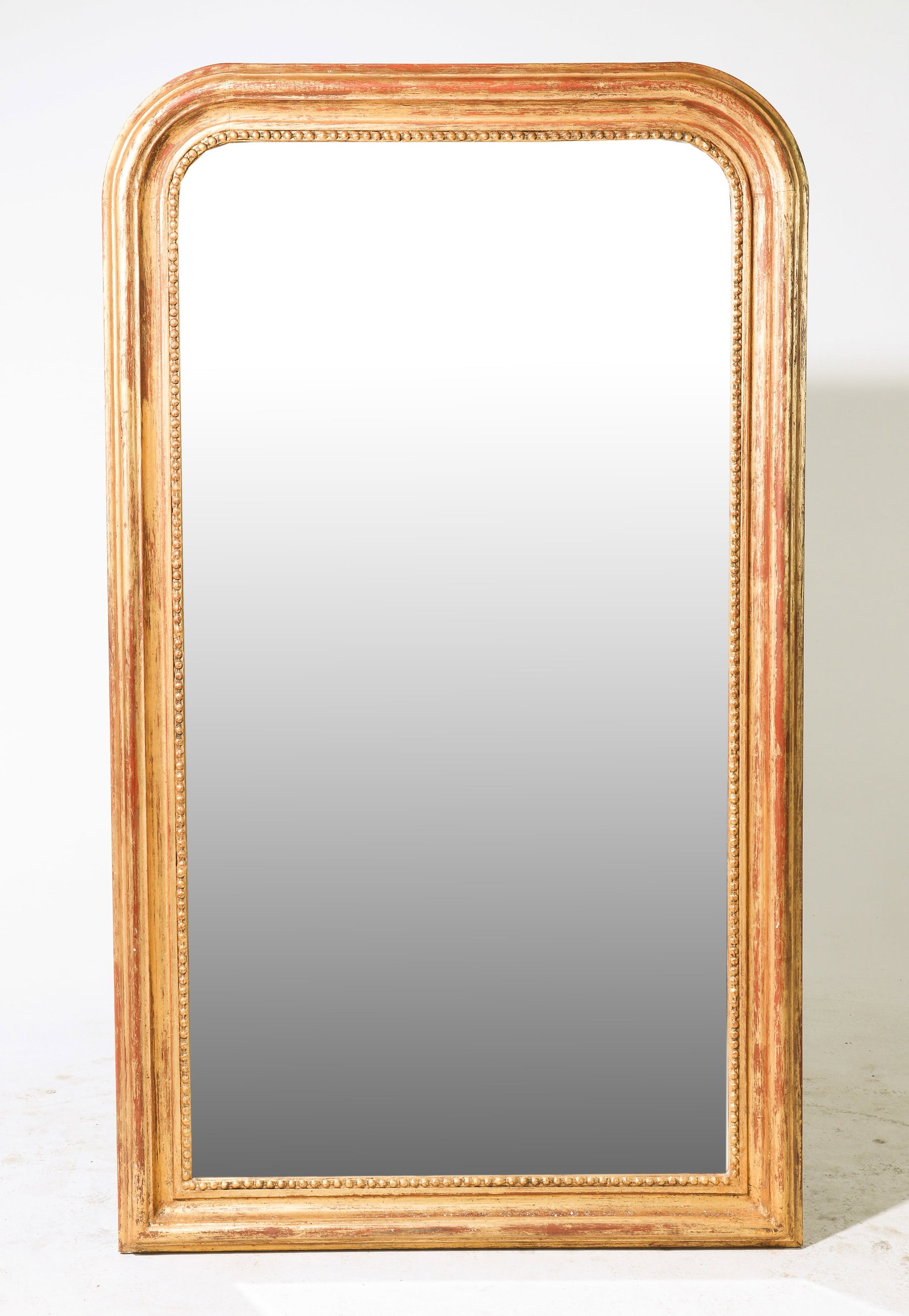 Louis Philippe Style Large Gold Framed Mirror #2 (1 of 4)
