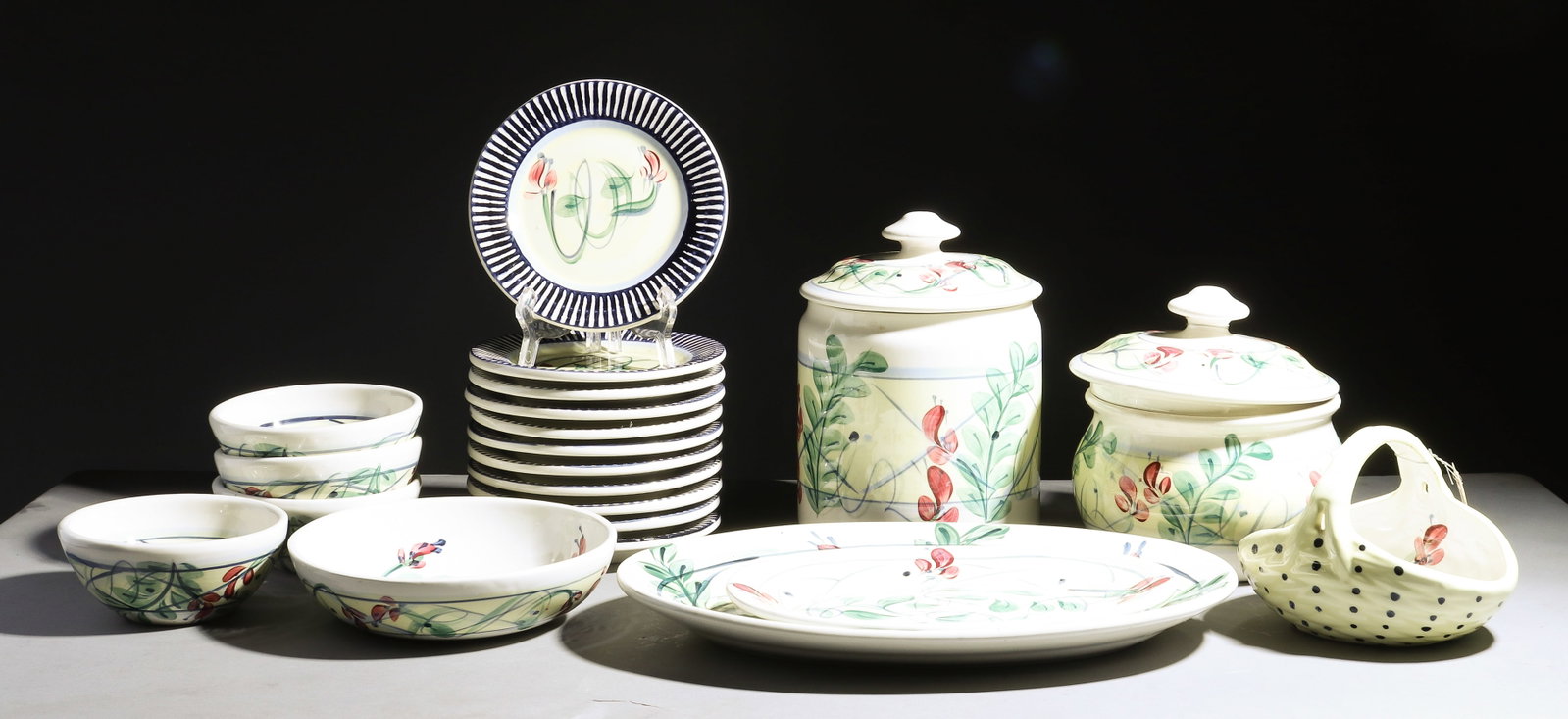 21pcs Assorted Gail Pittman Tuscan China (1 of 7)