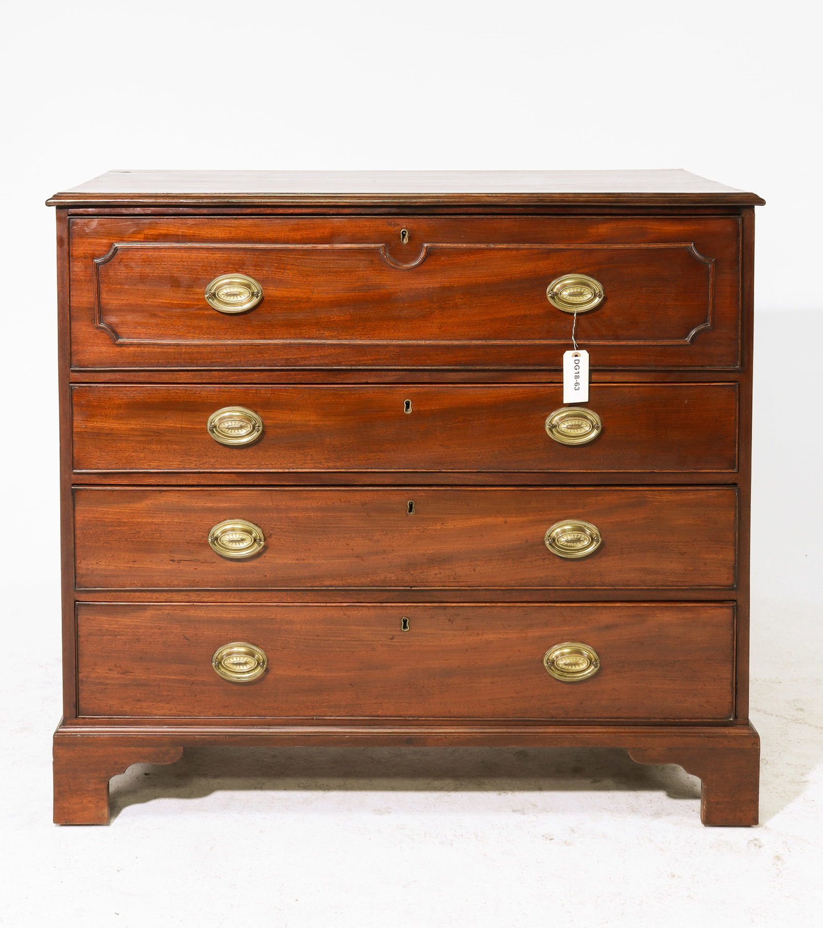 French Walnut Secretary Chest (1 of 6)