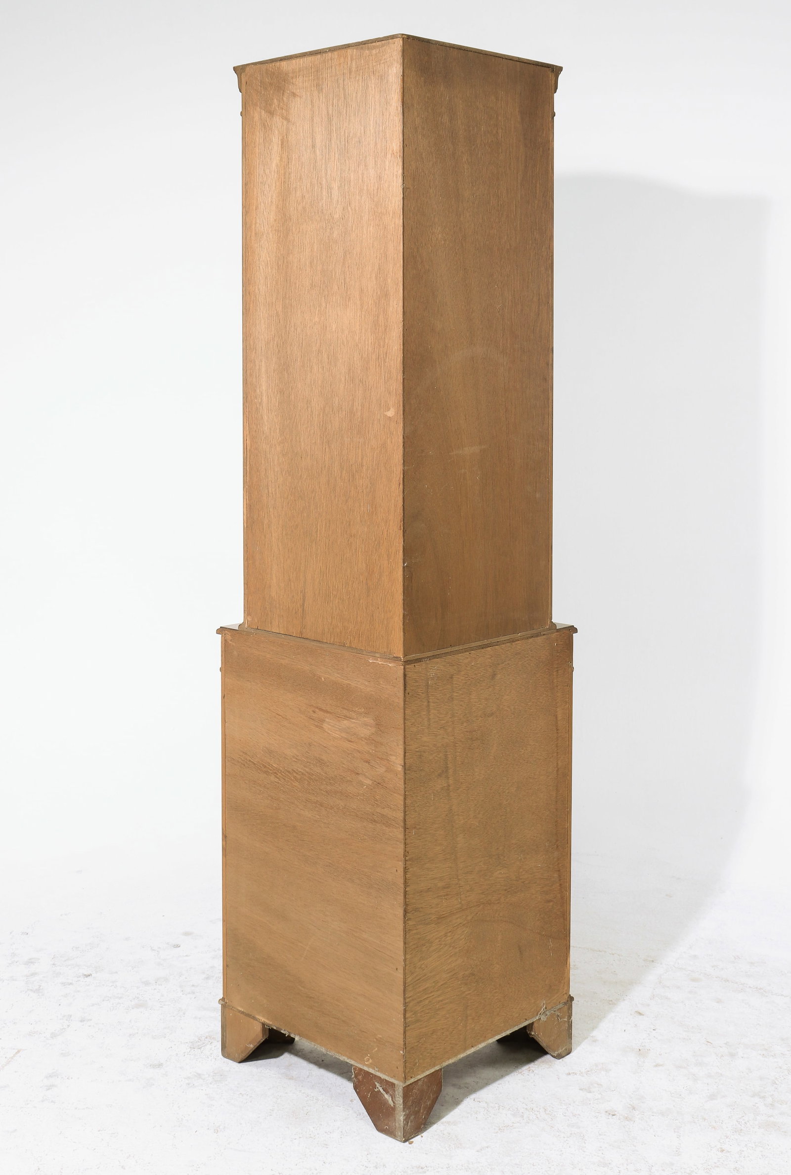 British Burled Walnut Corner Cabinet - 3