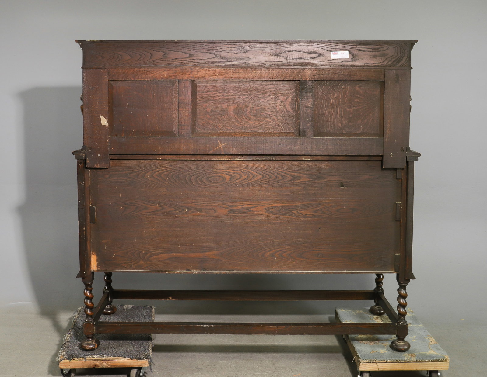 Jacobean Oak Barley Twist Sideboard / Server - 7