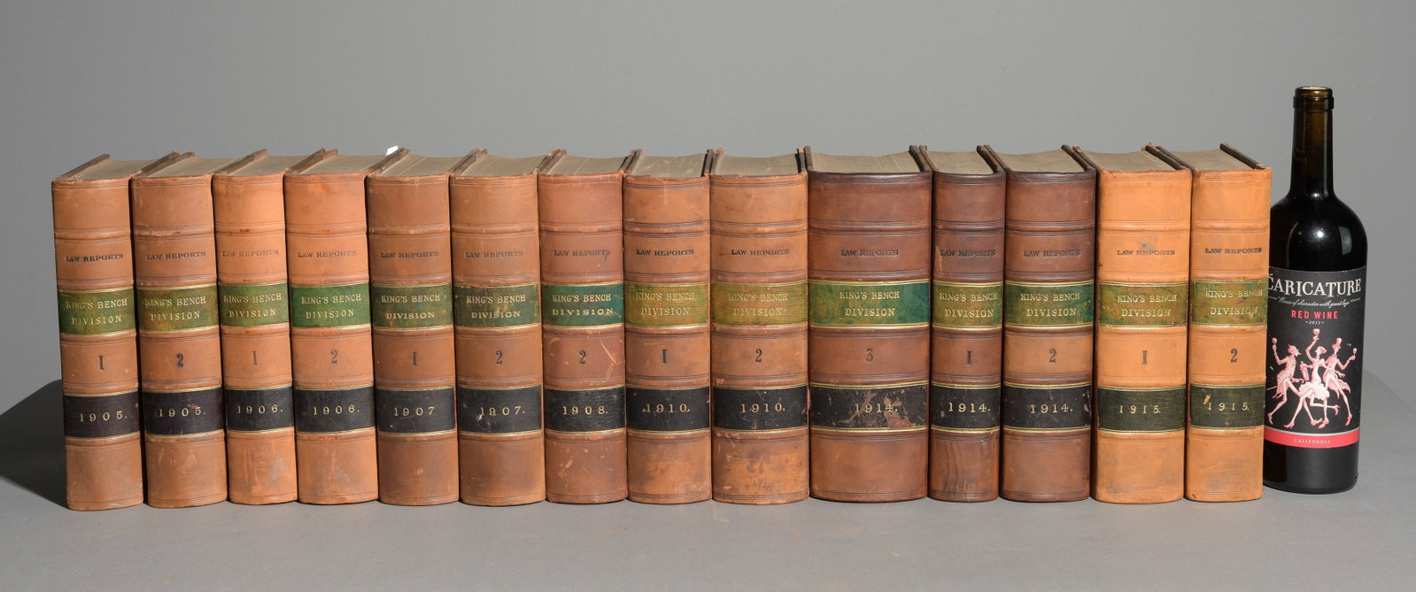 14 Leather Bound British Law Books (1 of 6)