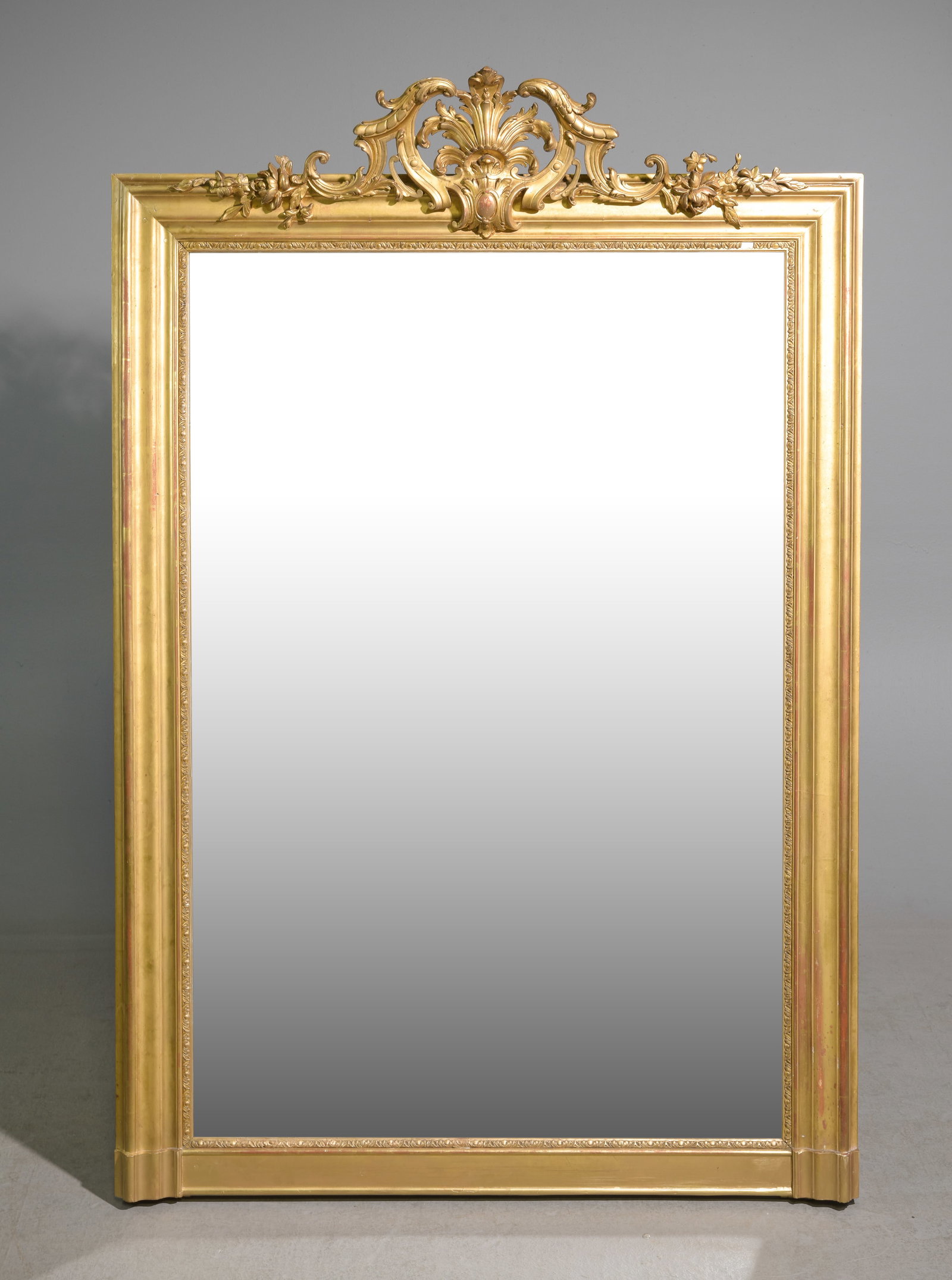 Louis XV Style Gold Framed Large Mirror (1 of 5)
