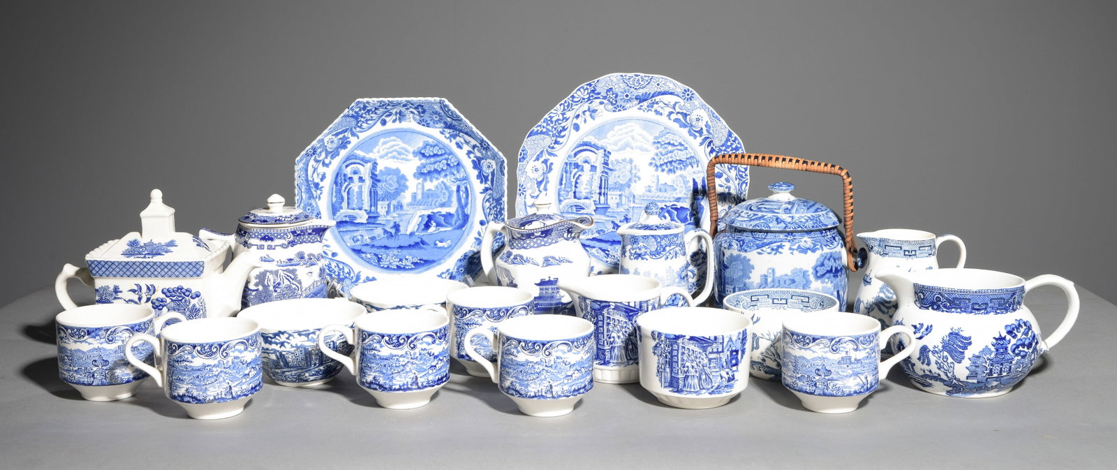 20pcs Assorted Blue & White China (1 of 9)